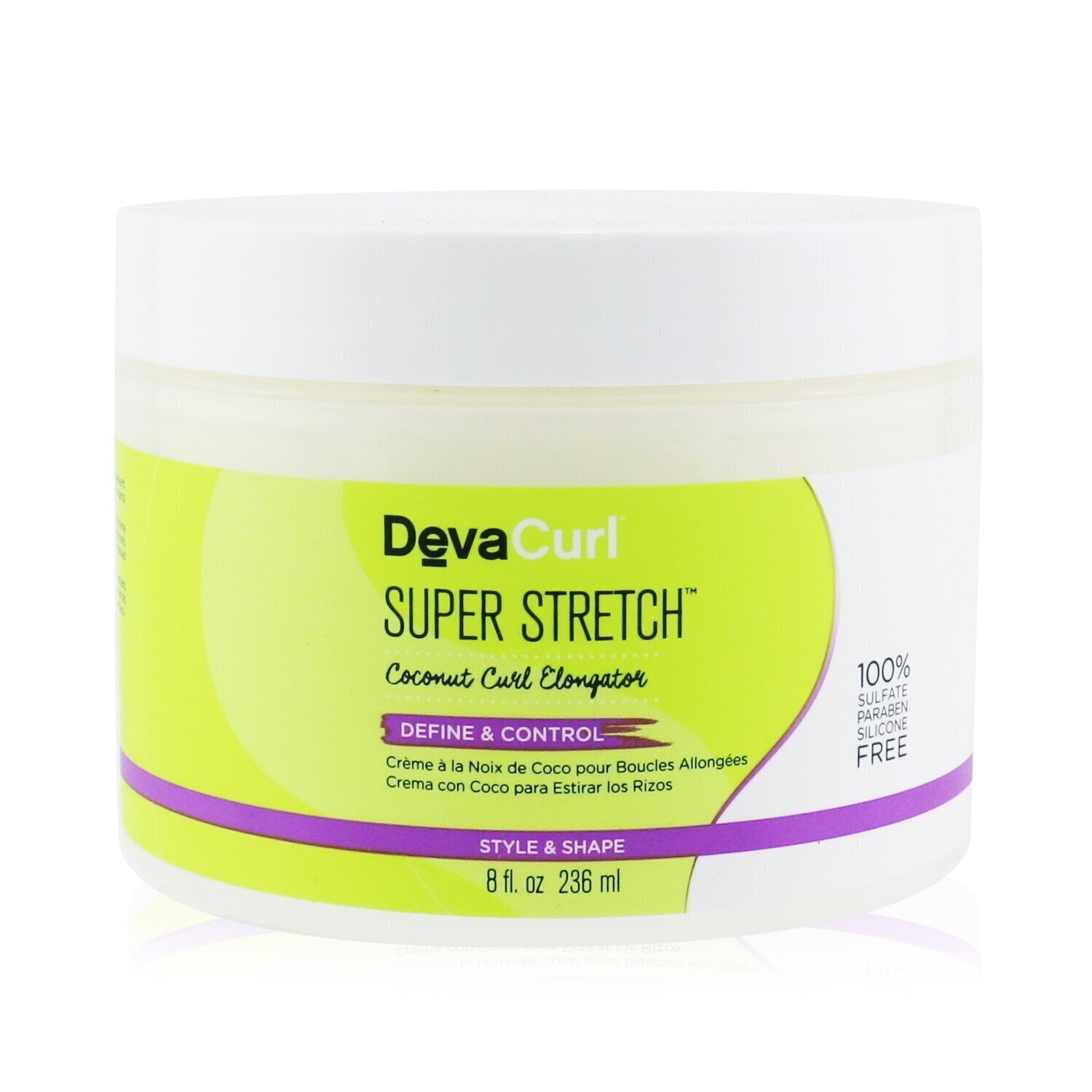 DevaCurl Super Strech (مفتل بجوز الهند - لتحديد وضبط الشعر) 236ml/8oz