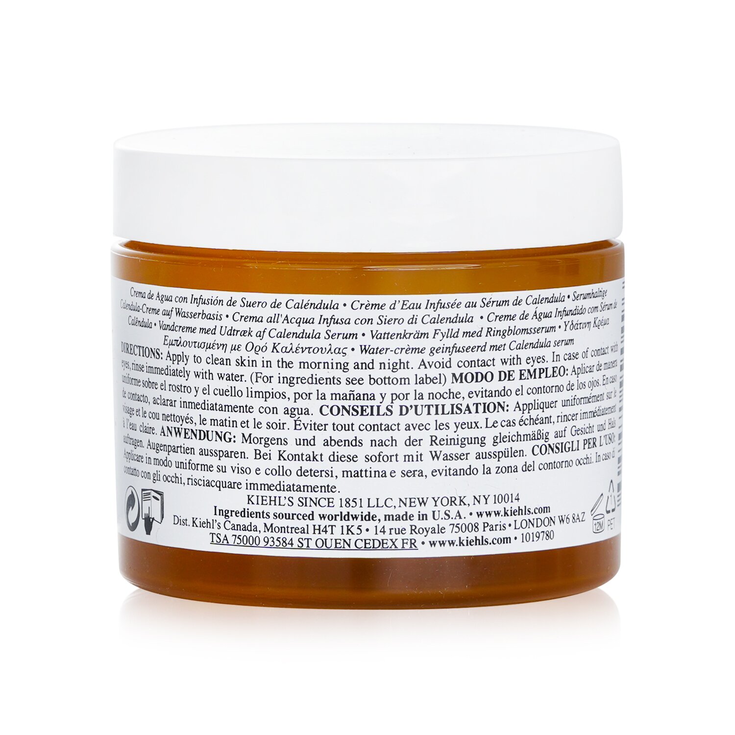 Kiehl's Calendula Crema Agua Infundida de Suero 100ml/3.4oz