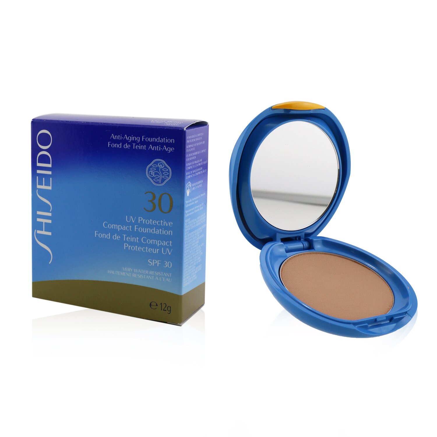 Shiseido UV Protective Compact Foundation SPF 30 (Case+Refill) 12g/0.42oz