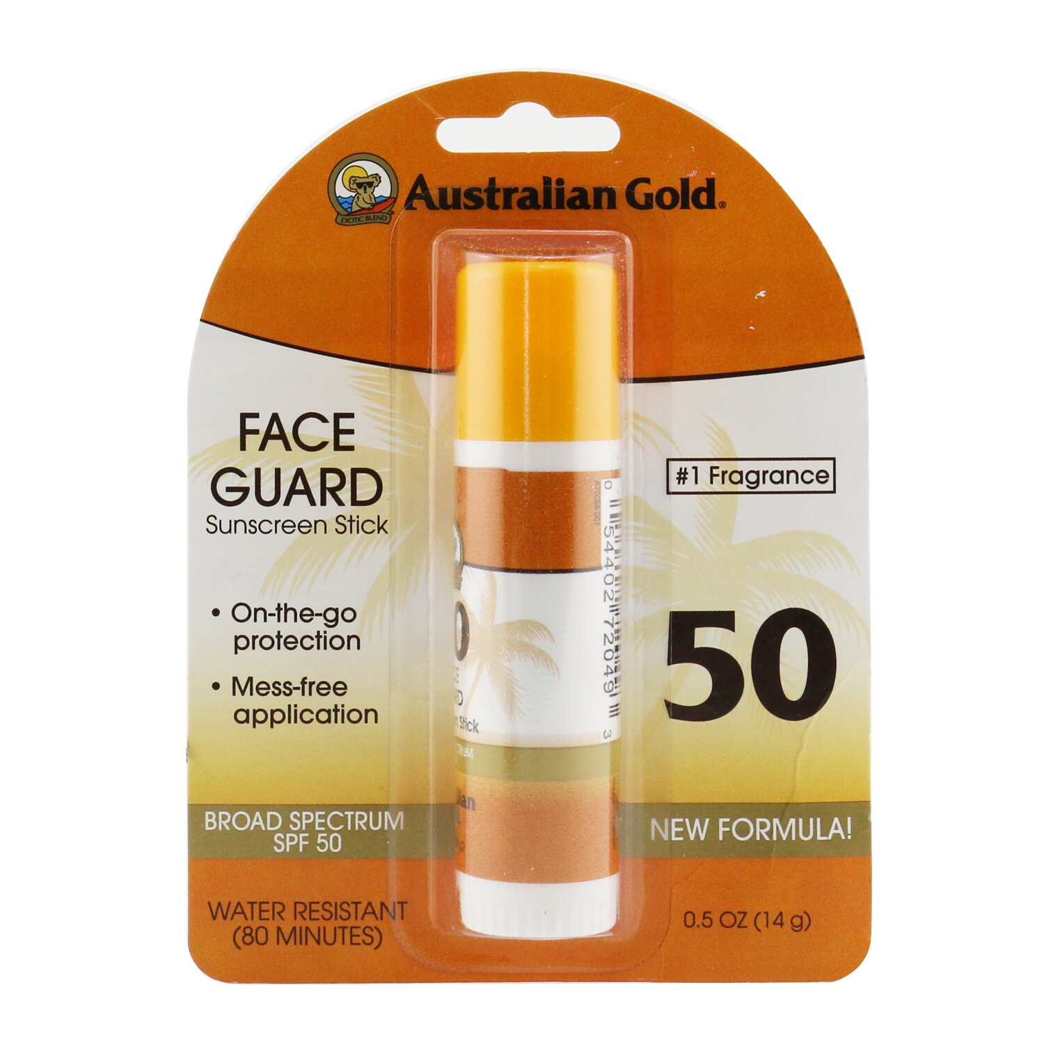 Australian Gold Face Guard Солнцезащитный Стик для Лица SPF 50 14g/0.5oz