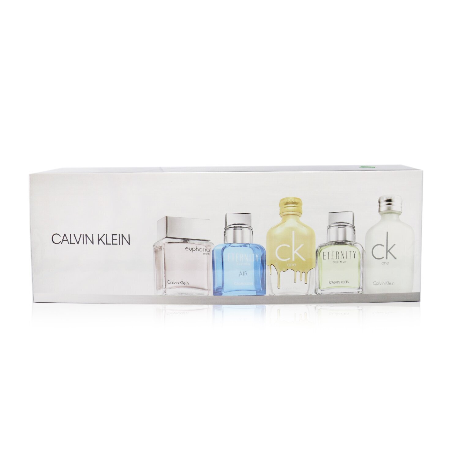 Calvin Klein Набор Миниатюр: CK One Edt 10mlмл + Eternity Edt 10мл + CK One Gold Edt 10мл +Eternity Air Edt 10мл + Euphoria Men EDT 10мл 5x10ml/0.33oz