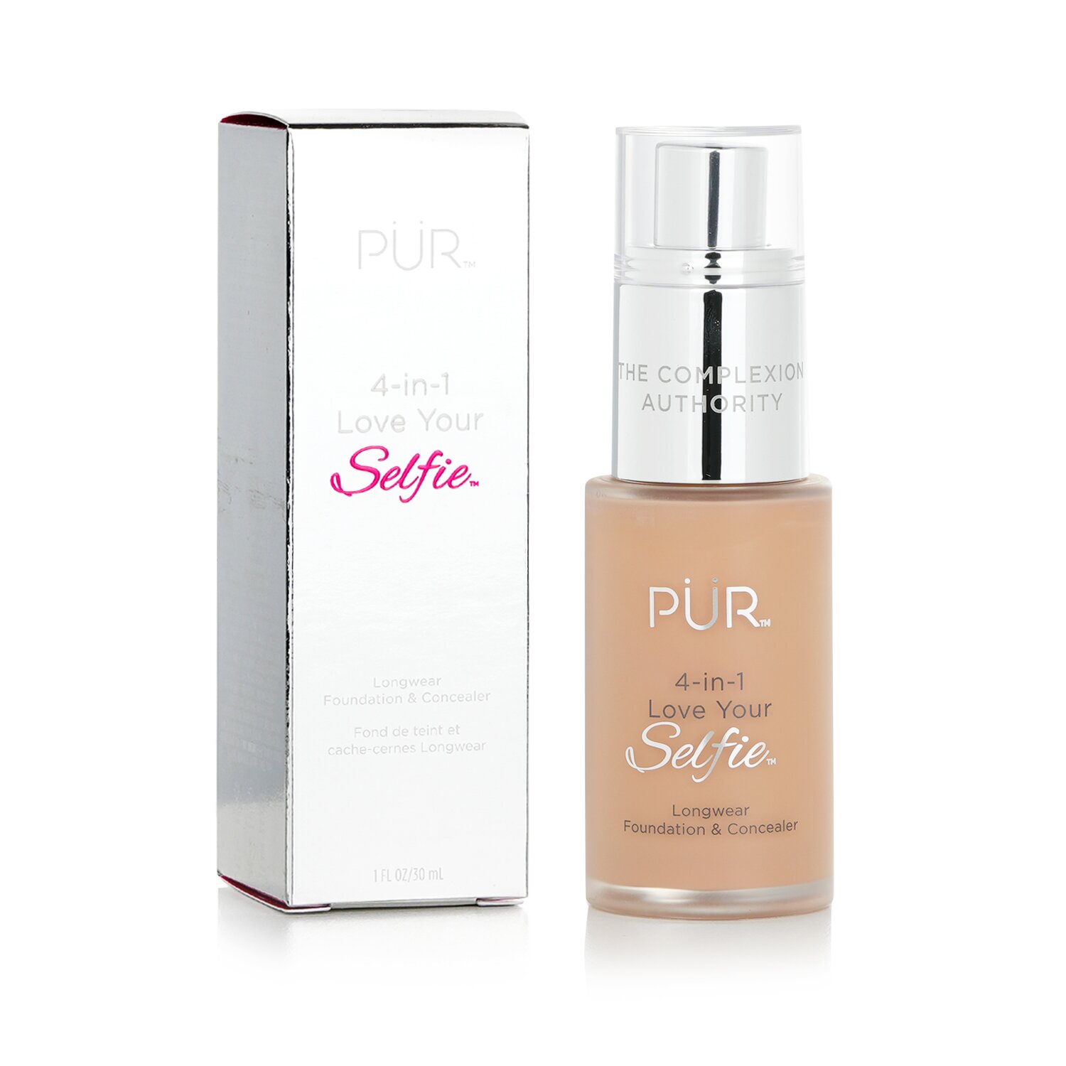 PUR (PurMinerals) أساس وخافي عيوب طويل الأمد 4 بـ1 Love Your Selfie 30ml/1oz