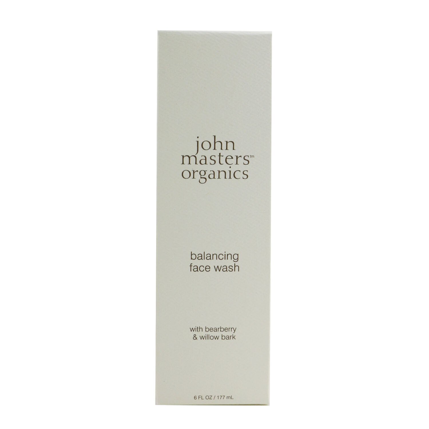 John Masters Organics Balancing Face Wash With Bearberry & Willow Bark 177/6oz