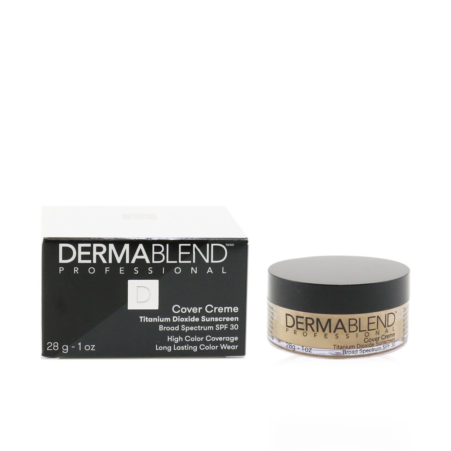 Dermablend Cover Creme Broad Spectrum SPF 30 (High Color Coverage) 28g/1oz