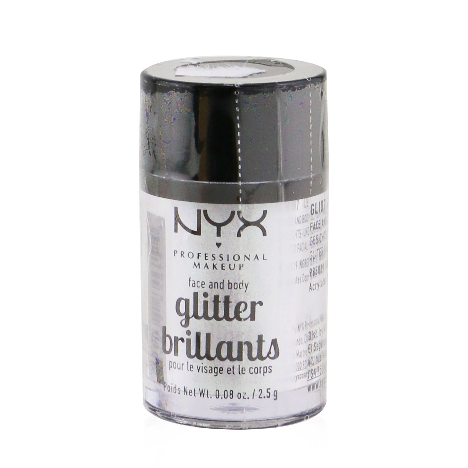 NYX Face & Body Glitter Brillants 2.5g/0.08oz