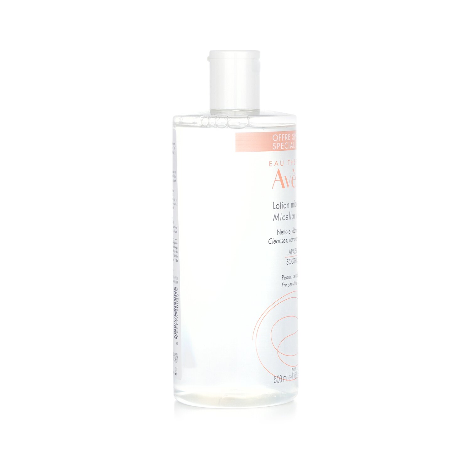 Avene Micellar Lotion - For Sensitive Skin (Limited Edition) 500ml/16.8oz