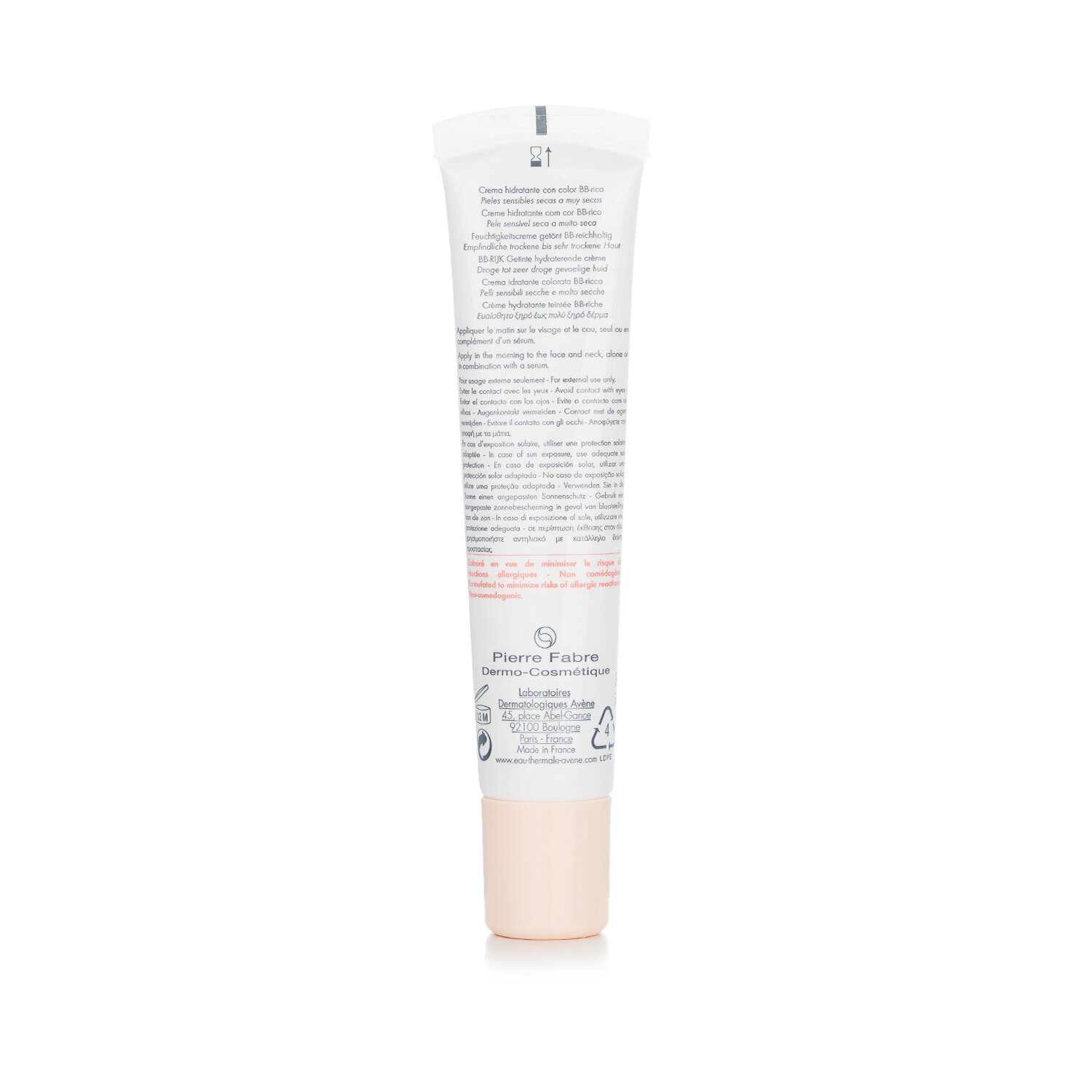 Avene Hydrance BB-RICH Tinted Hydrating Cream SPF 30 - For Dry to Very Dry Sensitive Skin 40ml/1.3oz