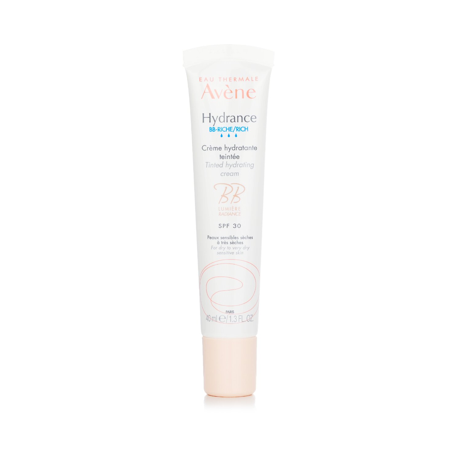 Avene Hydrance BB-RICH Tinted Hydrating Cream SPF 30 - For Dry to Very Dry Sensitive Skin 40ml/1.3oz