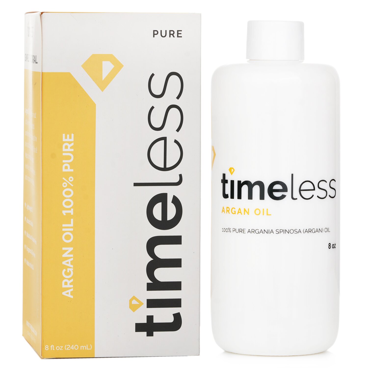 Timeless Skin Care Pure Argan Oil 240ml/8oz