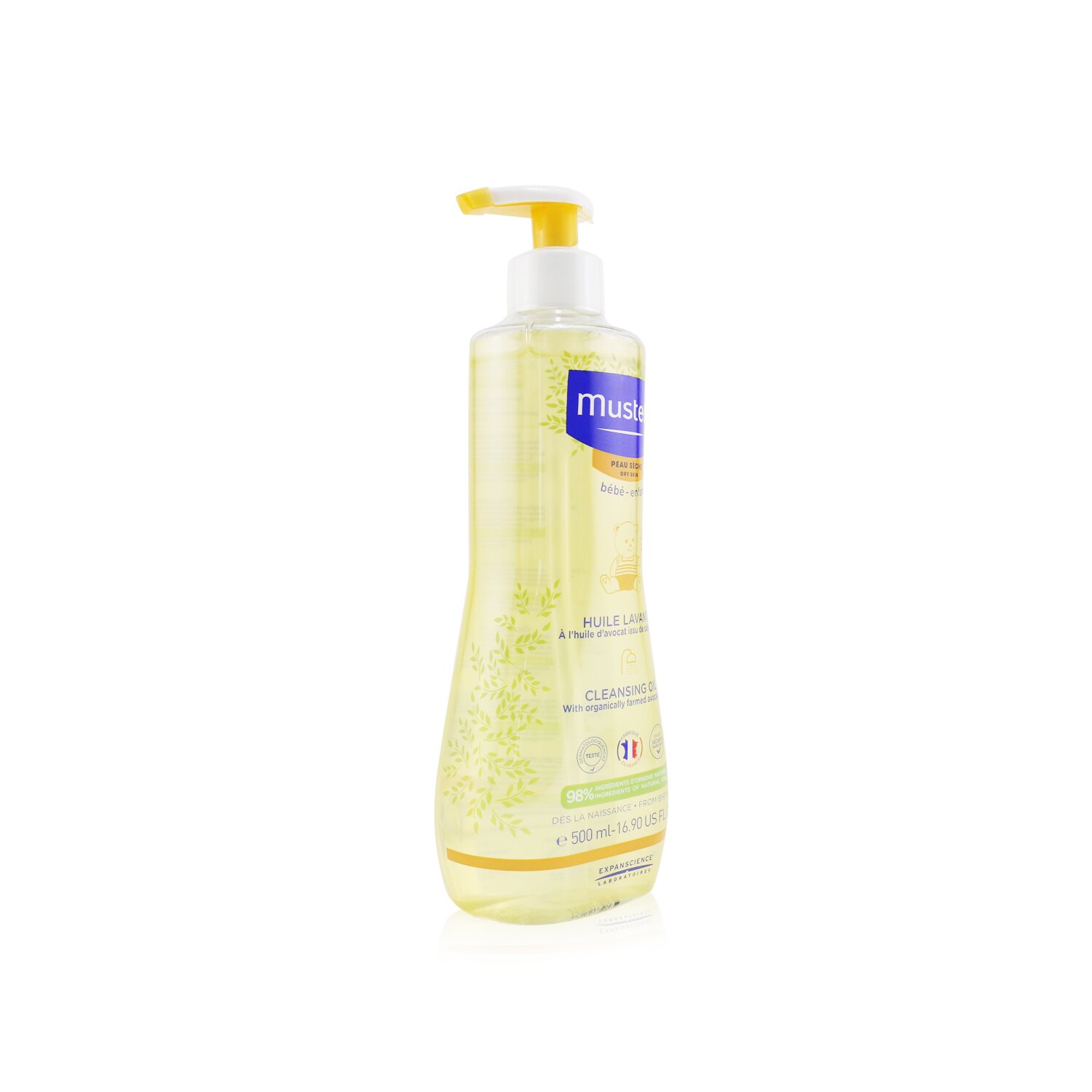 Mustela Cleansing Oil שמן ניקוי 500ml/16.9oz