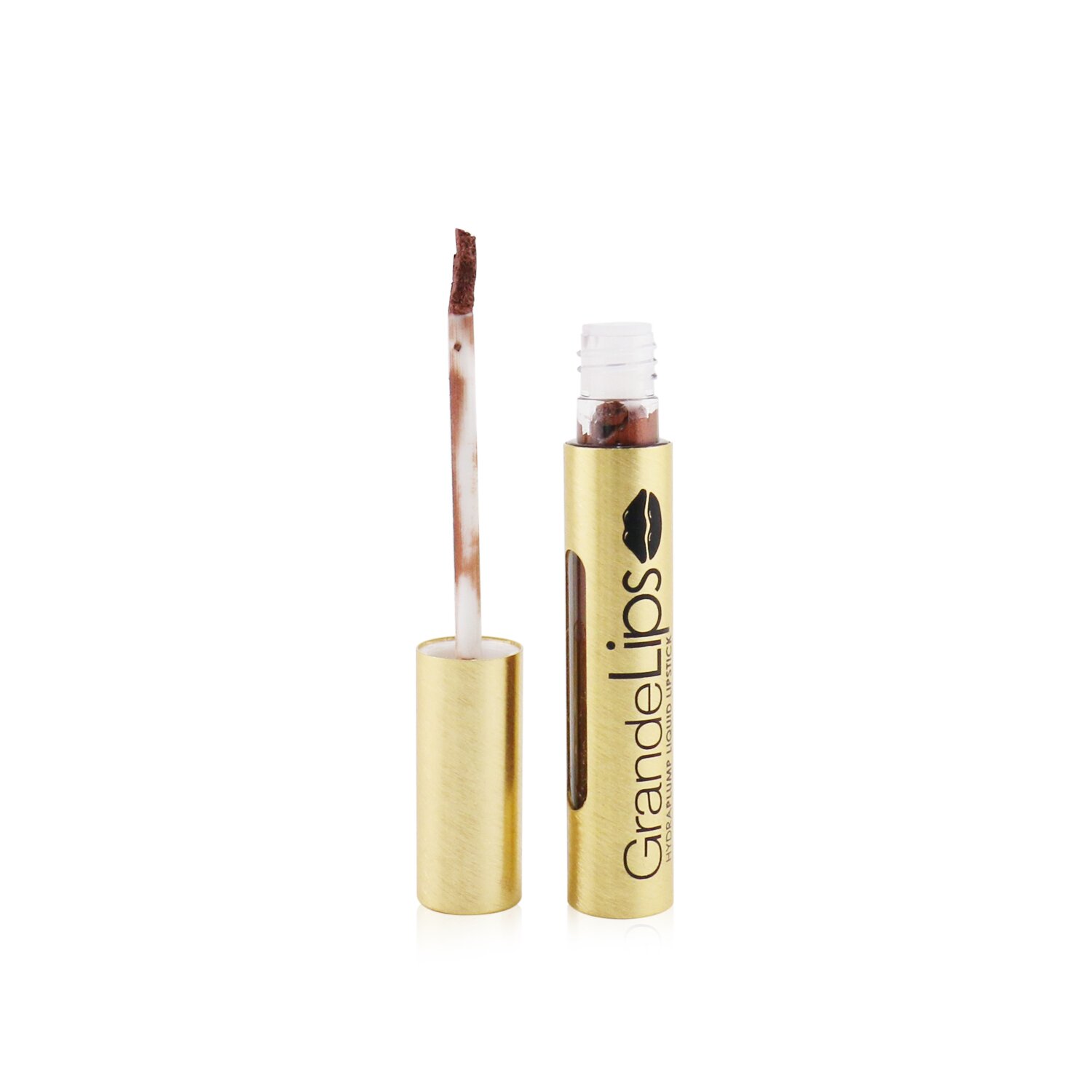 Grande Cosmetics (GrandeLash) GrandeLIPS Plumping Liquid Lipstick (Metallic Semi Matte) 4g/0.14oz