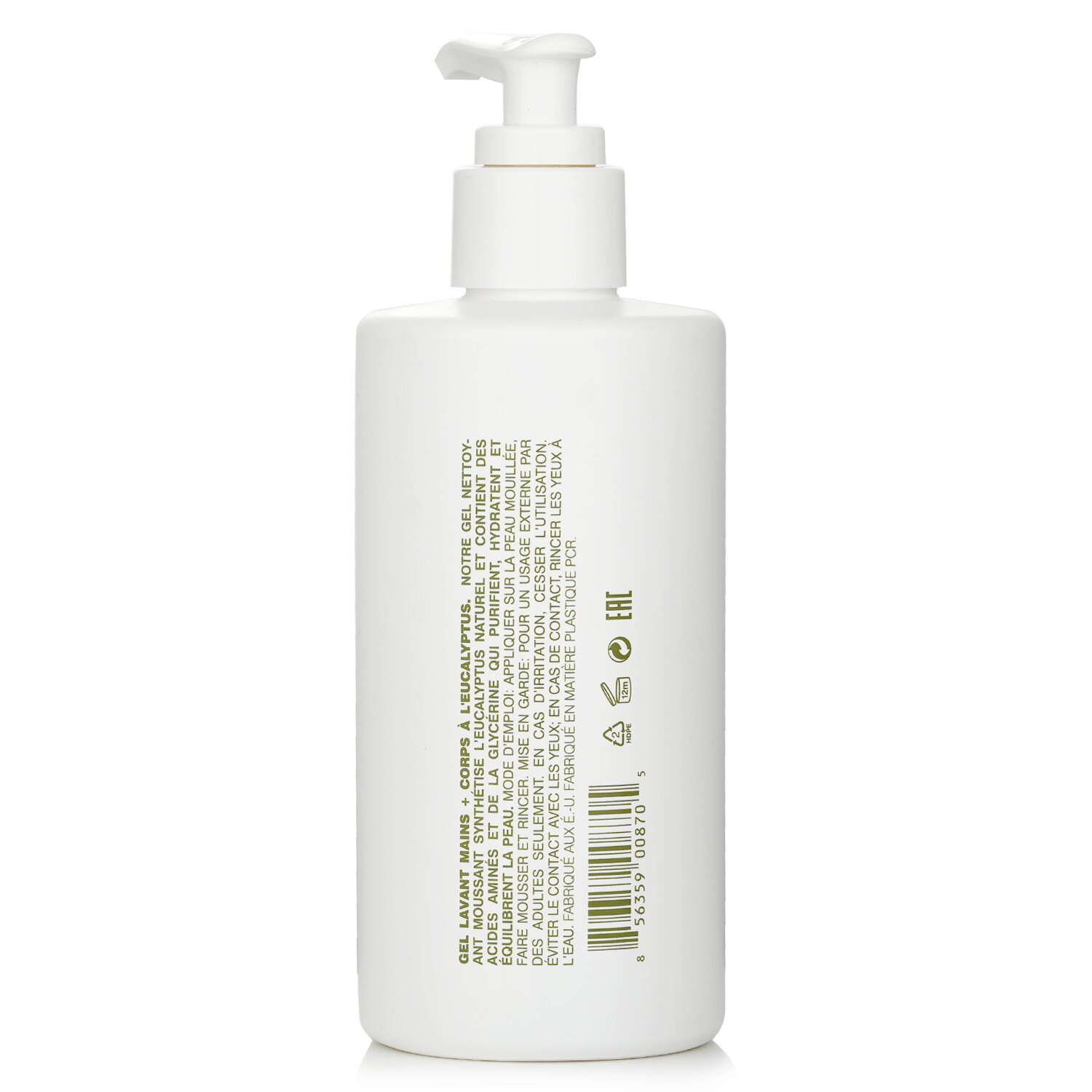 MALIN+GOETZ Eucalyptus Hand+Body Wash 250ml/8.5oz