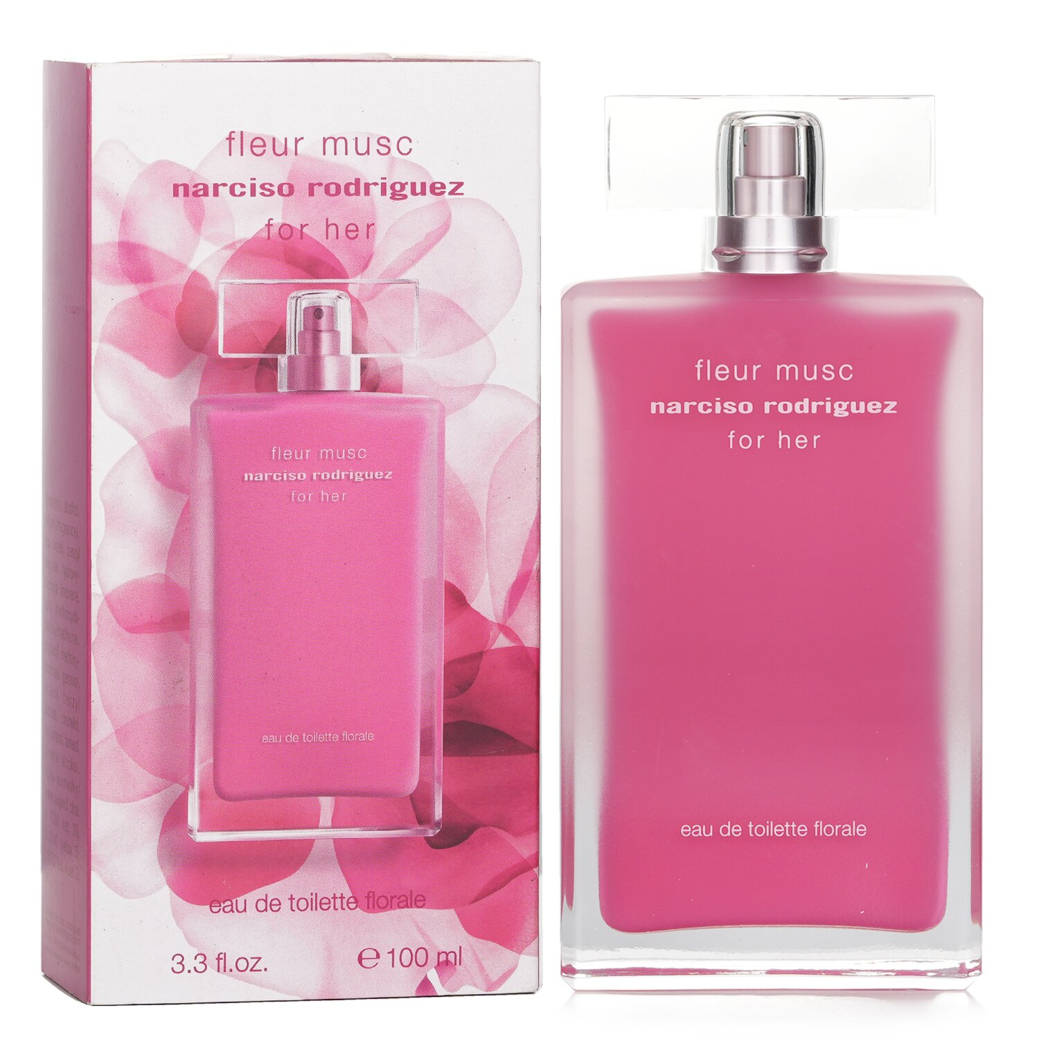 Narciso Rodriguez For Her Fleur Musc Eau De Toilette Florale Spray 100ml/3.3oz