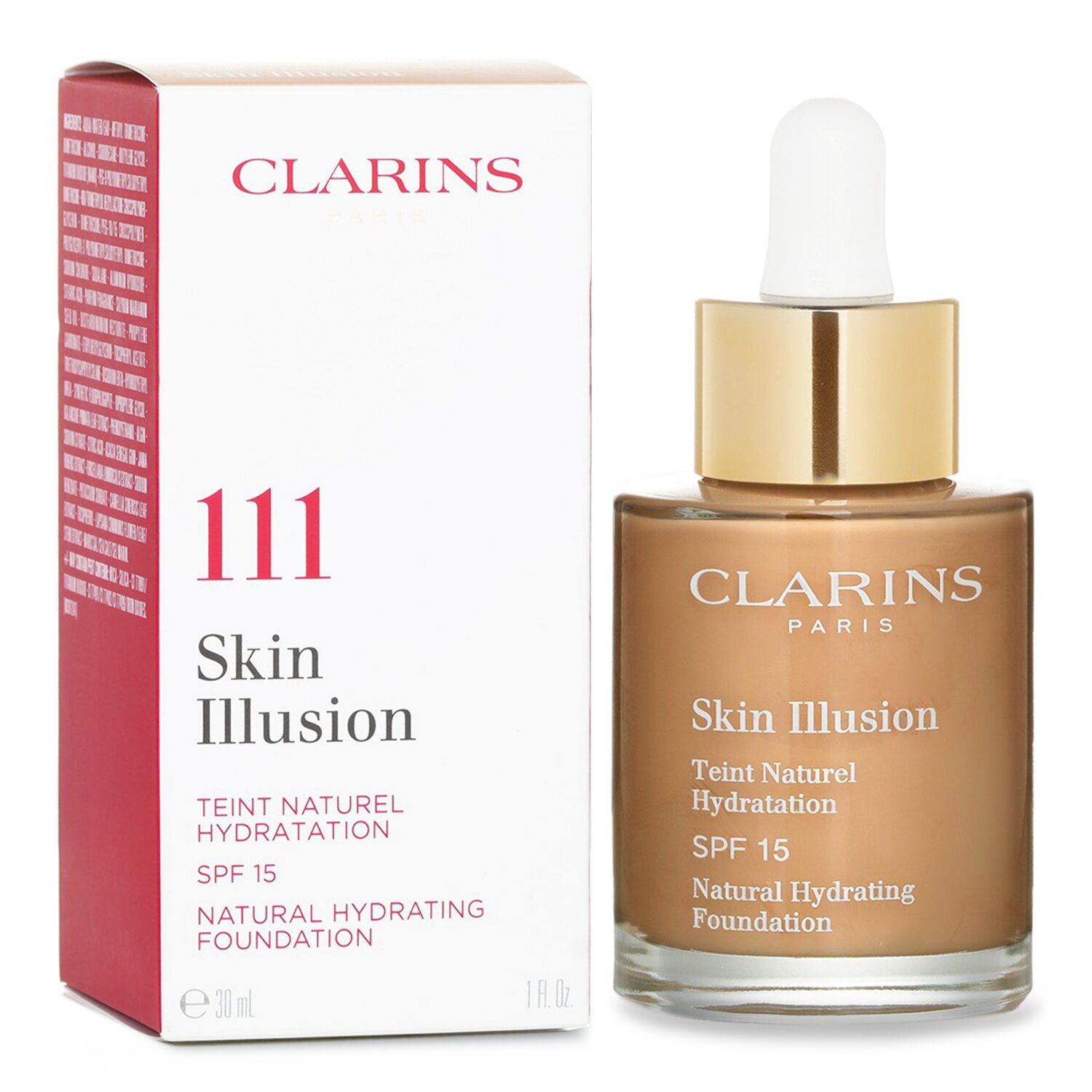 Clarins Skin Illusion Natural Hydrating Foundation SPF 15 30ml/1oz