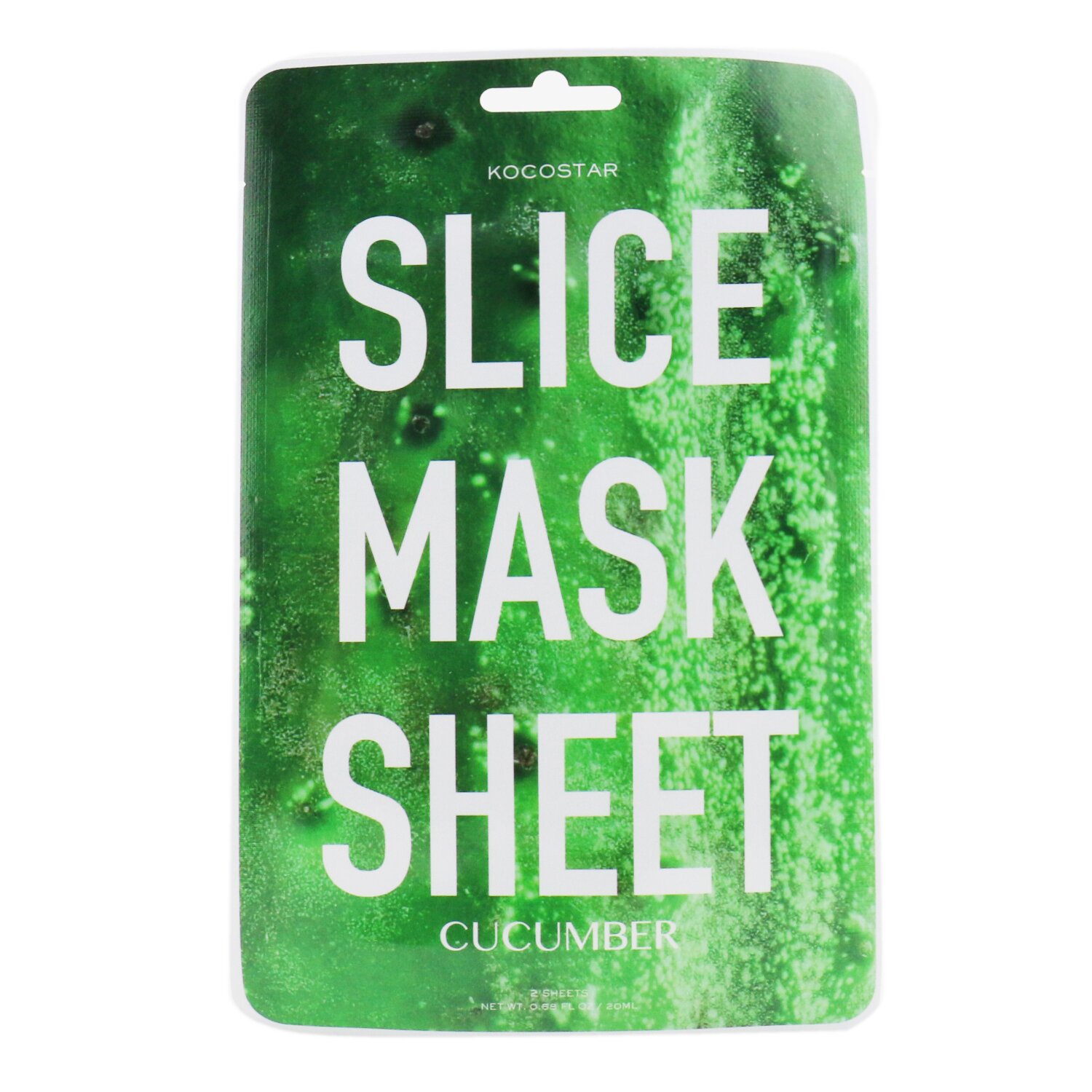 KOCOSTAR Slice Mask Sheet - Cucumber (Exp. Date 11/2020) 10sheets