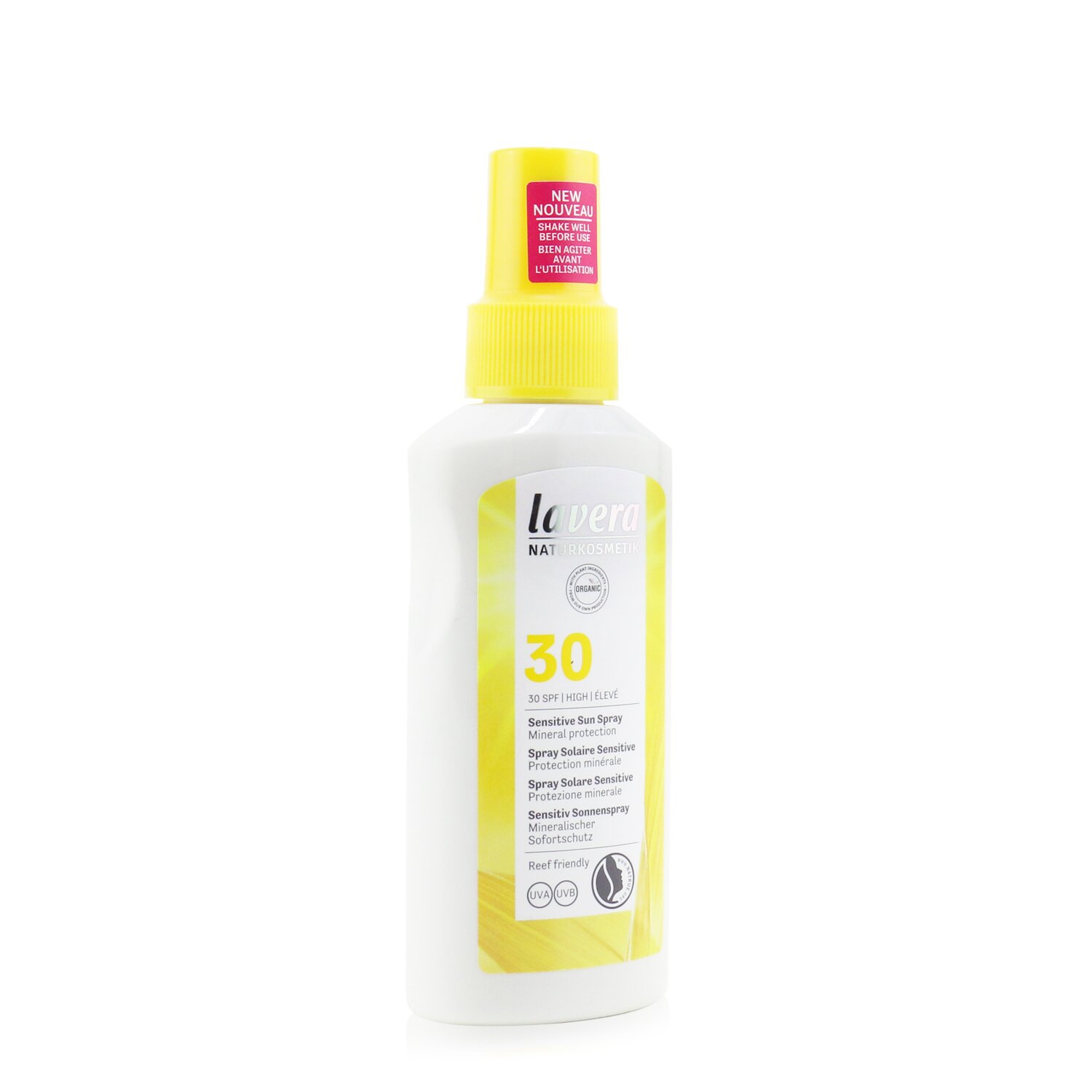 ラヴェーラ Lavera センシティブ サン スプレー SPF 30 - ミネラル プロテクション 100ml/3.5oz