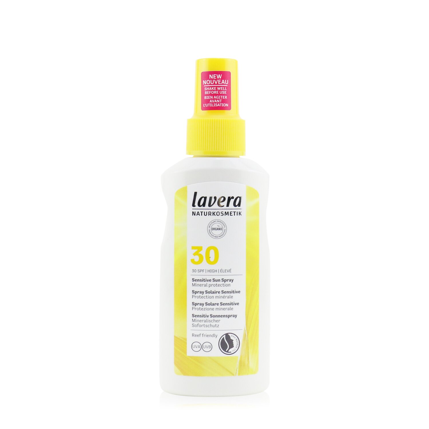 ラヴェーラ Lavera センシティブ サン スプレー SPF 30 - ミネラル プロテクション 100ml/3.5oz