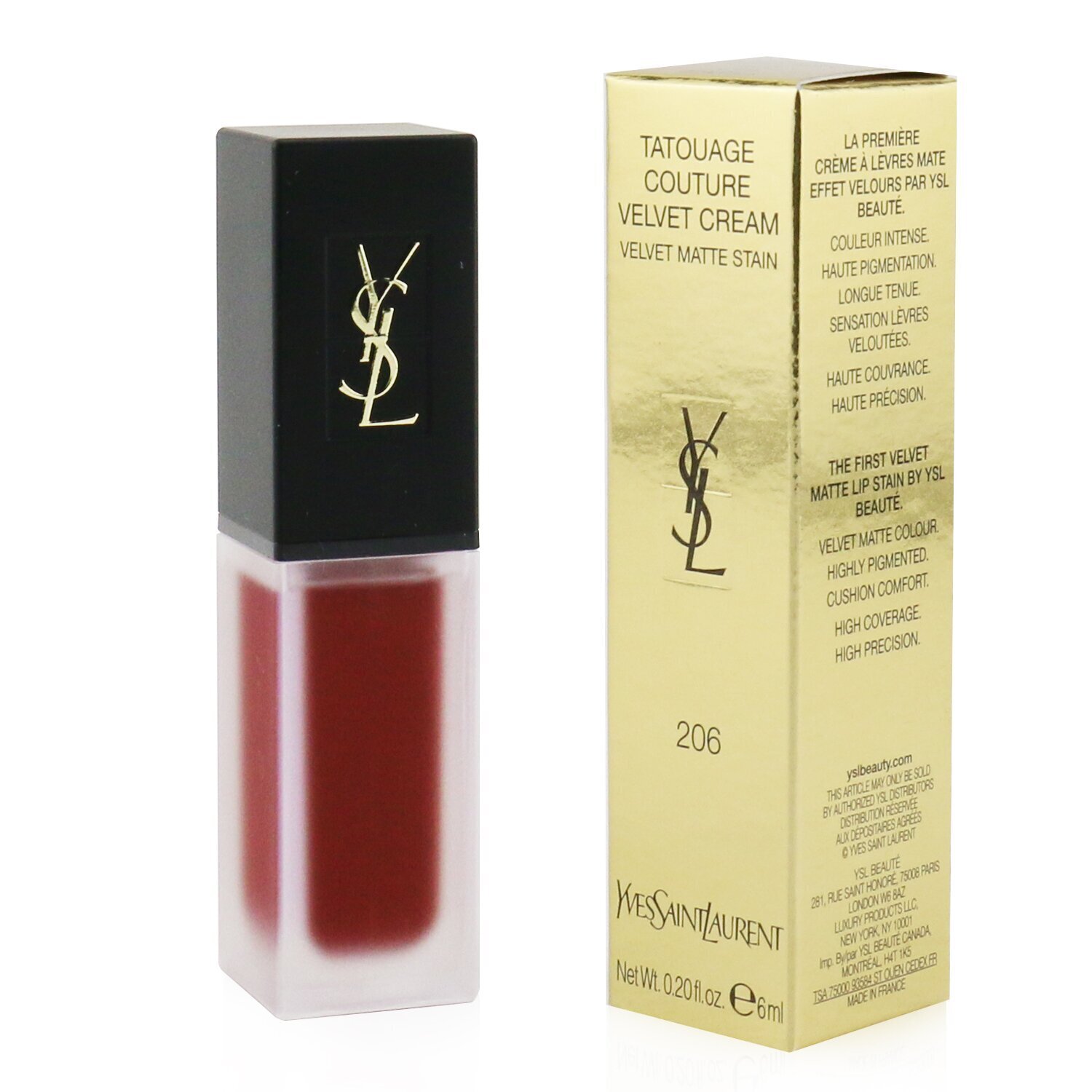 Yves Saint Laurent Tatouage Couture Velvet Cream Velvet Matte Stain 6ml/0.2oz