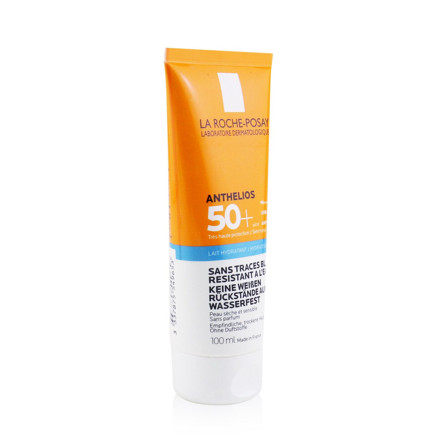 La Roche Posay Anthelios Loção Hidratante Resistente à Água SPF 50 (para peles secas e sensíveis, sem perfume) 100ml/3.3oz