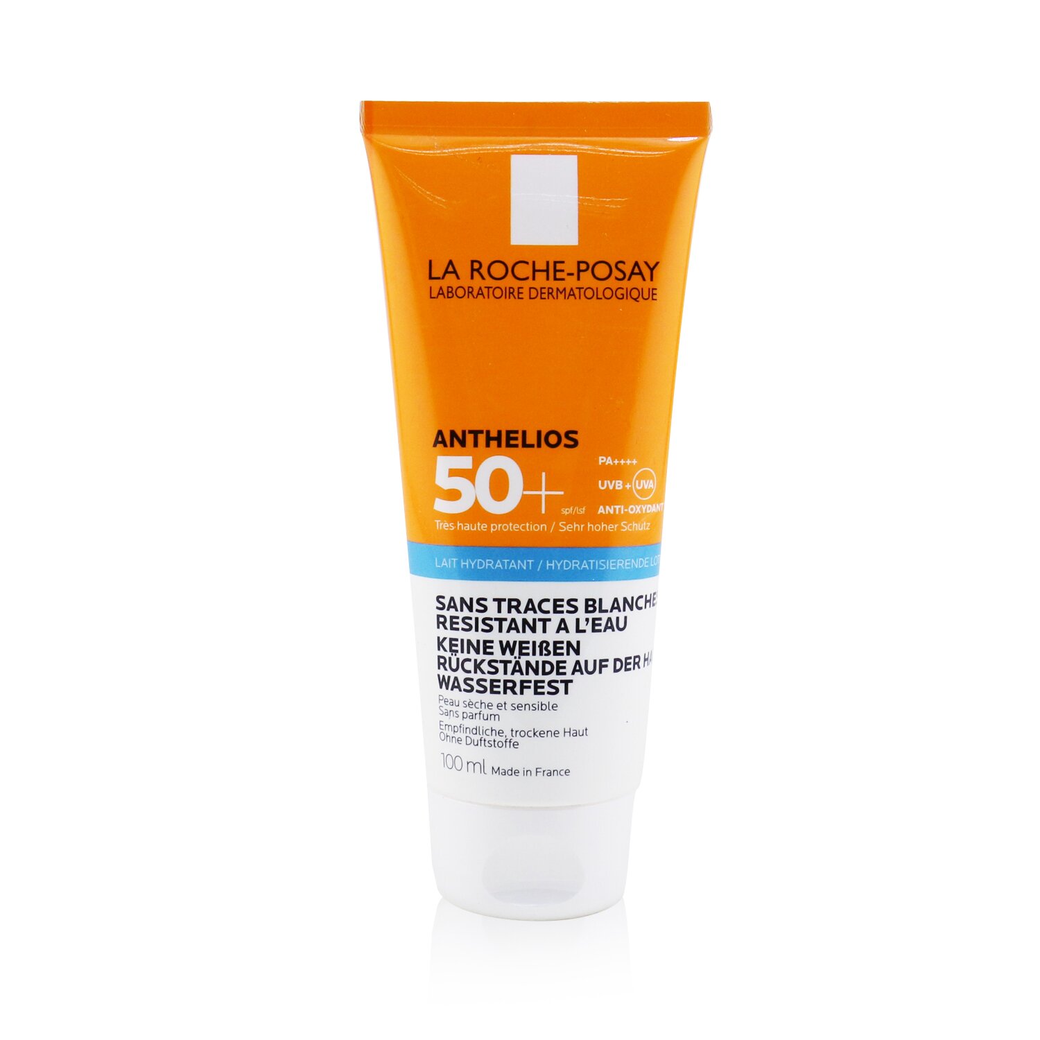 La Roche Posay Anthelios Loção Hidratante Resistente à Água SPF 50 (para peles secas e sensíveis, sem perfume) 100ml/3.3oz