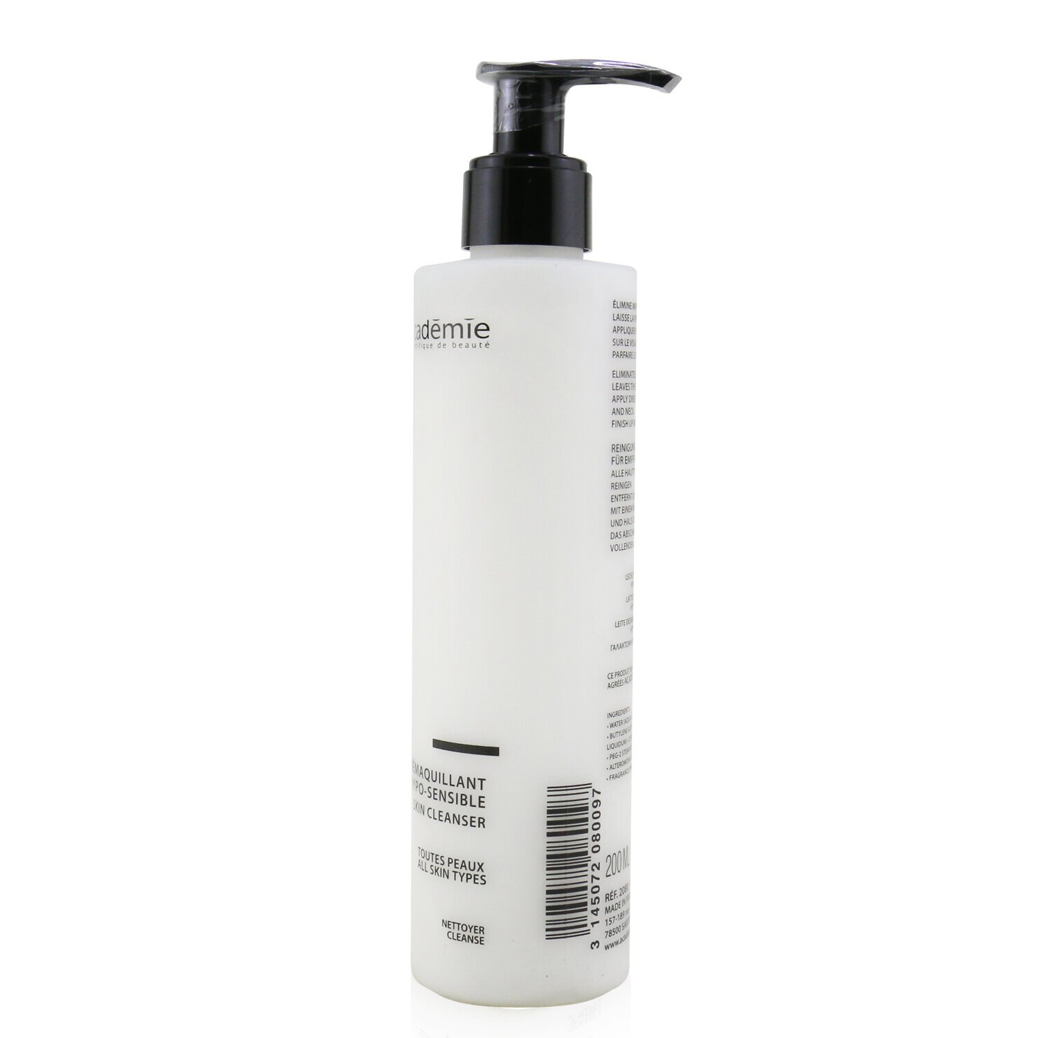 Academie Hypo-Sensible Skin Cleanser 200ml/6.7oz