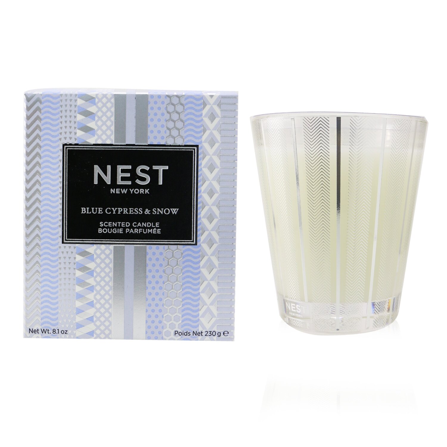 Nest Vela Perfumada - Blue Cypress & Snow 230g/8.1oz