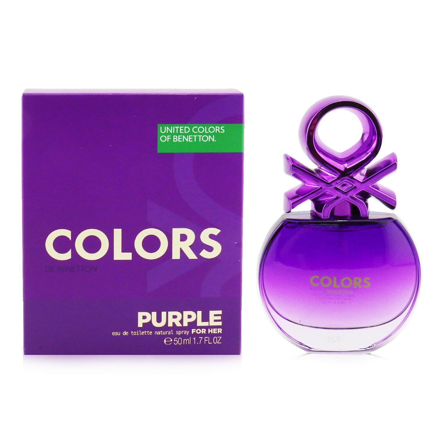 Benetton Colors Purple Eau De Toilette Spray 50ml/1.7oz