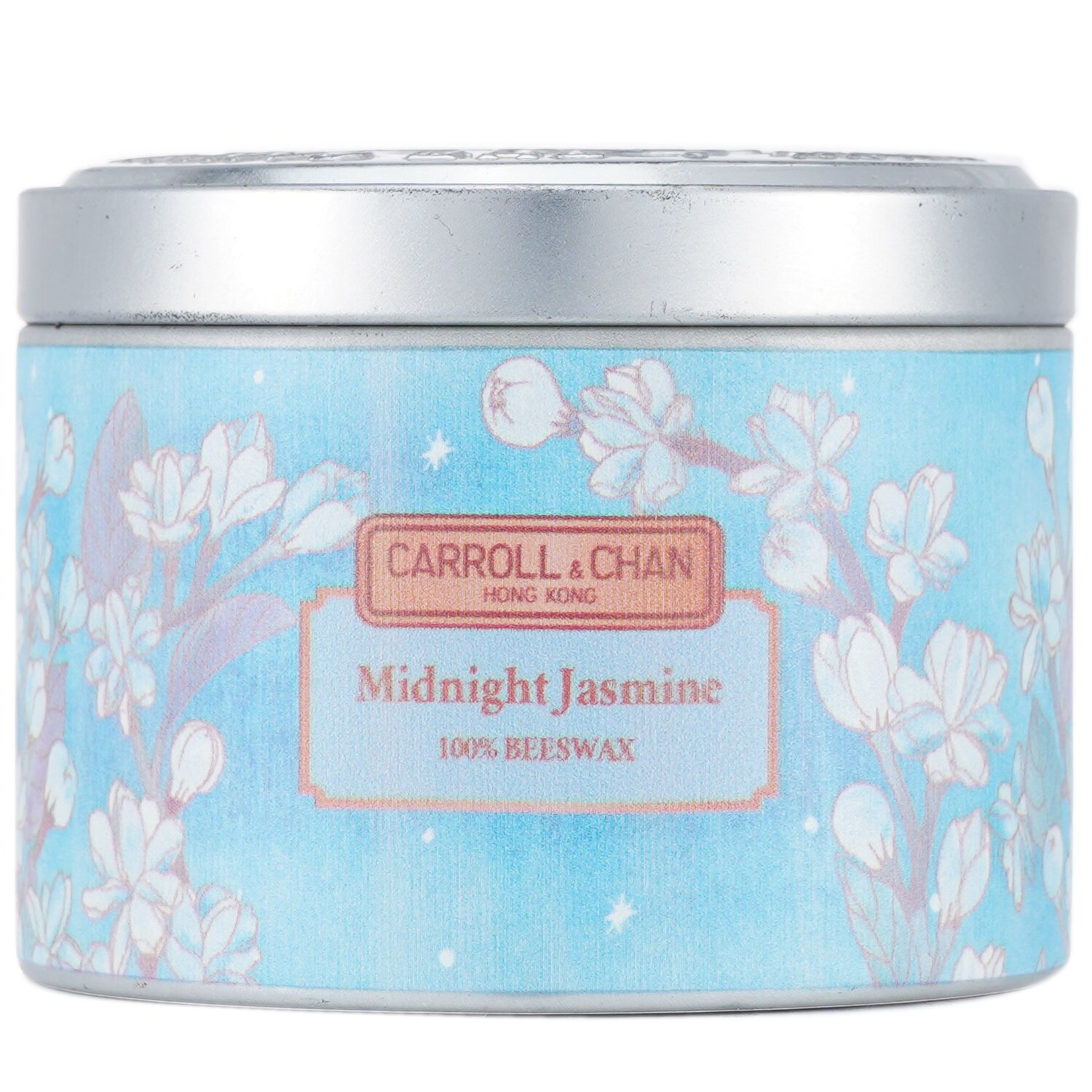 Carroll & Chan شمع قصديري بشمع العسل 100% - Midnight Jasmine (8x6) cm