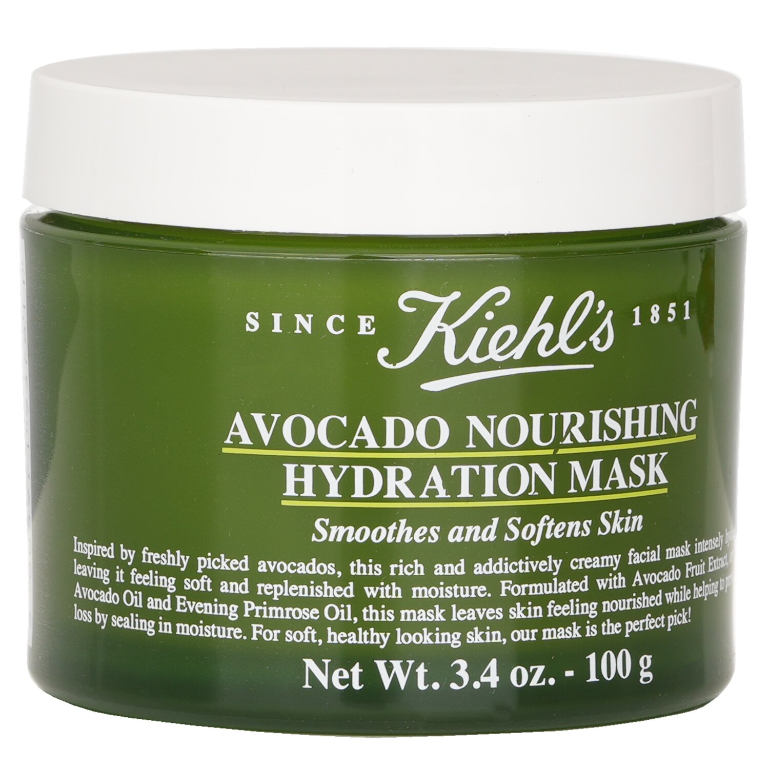 Kiehl's ماسك مرطب مغذي بالأفوكادو 100ml/3.4oz