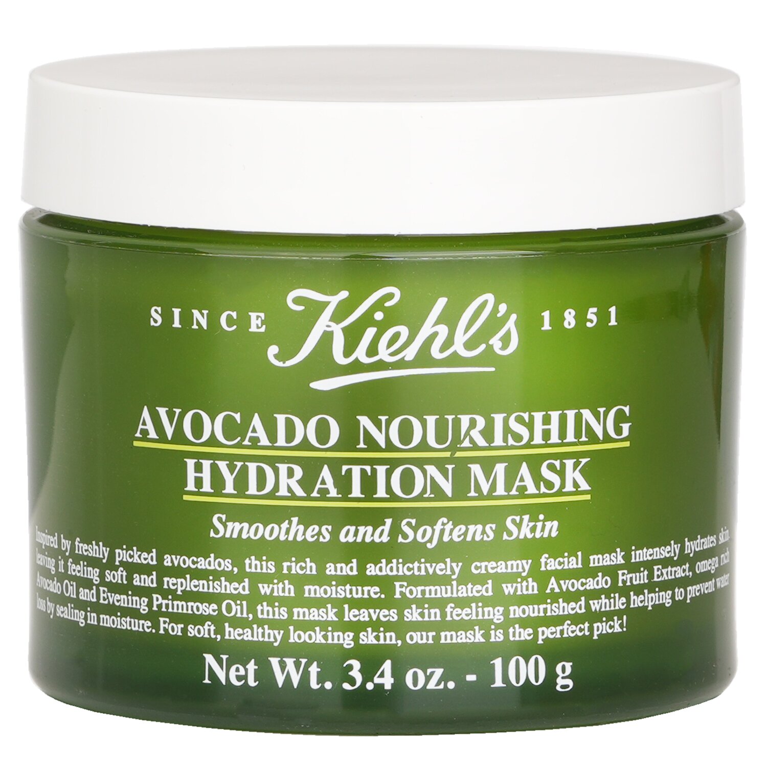 Kiehl's ماسك مرطب مغذي بالأفوكادو 100ml/3.4oz