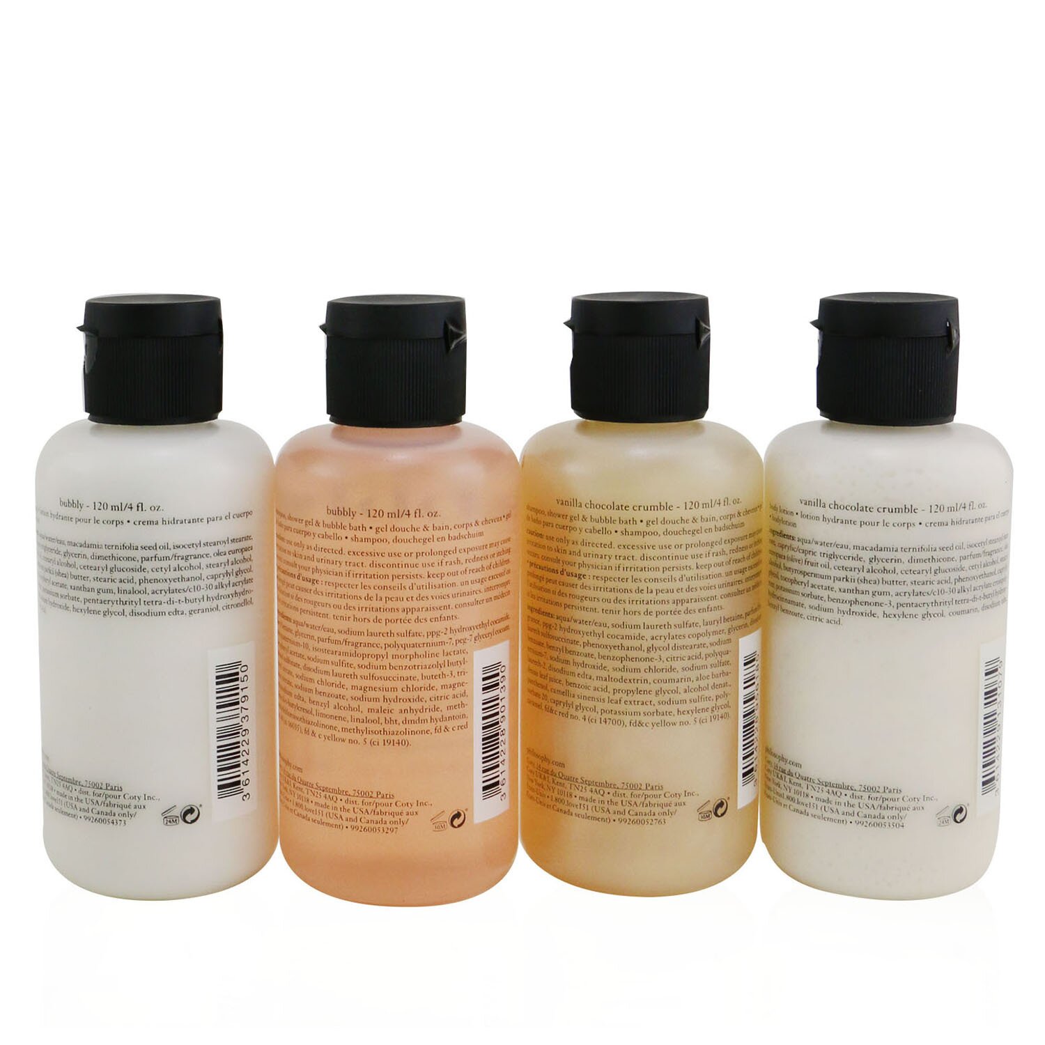 Philosophy Sweetest Party Favors 4-Pieces Git Set 4x120ml/4oz