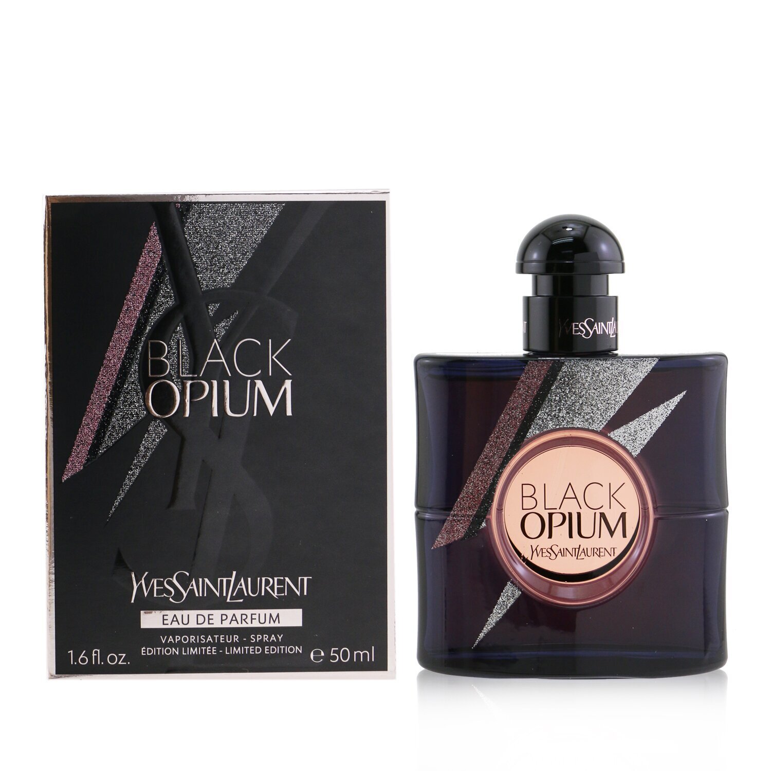 Yves Saint Laurent Black Opium Eau De Parfum Spray (Storm Illusion Edition) 50ml/1.6oz