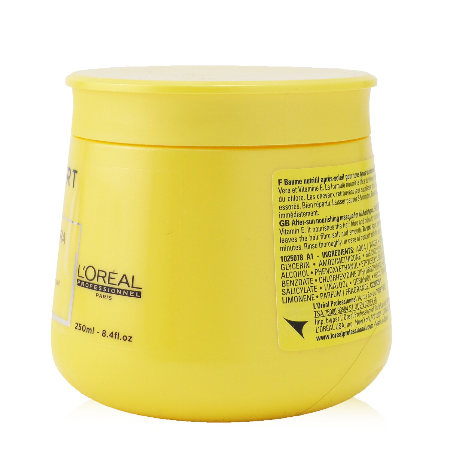 L'Oreal Professionnel Serie Expert - Solar Sublime UV Filter + Aloe Vera After-Sun Nourishing Masque 250ml/8.4oz