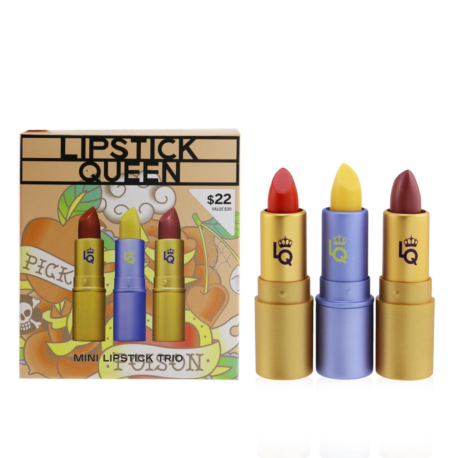 Lipstick Queen Mini Lipstick Trio (3x Mini Lipstick 1.5g/0.05oz) 3x1.5g/0.05oz