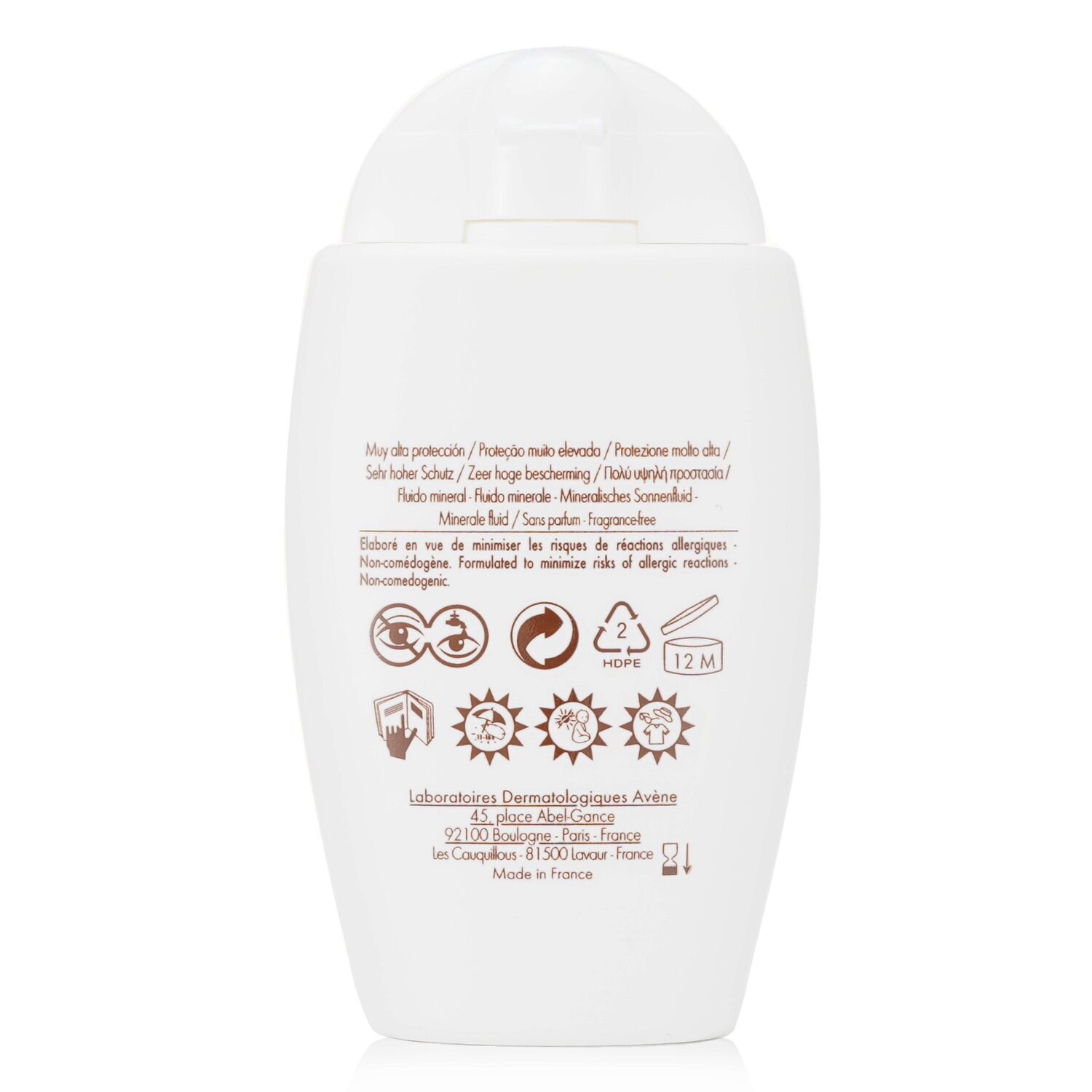 Avene Very High Protection Mineral Fluid SPF 50+ 40ml/1.3oz