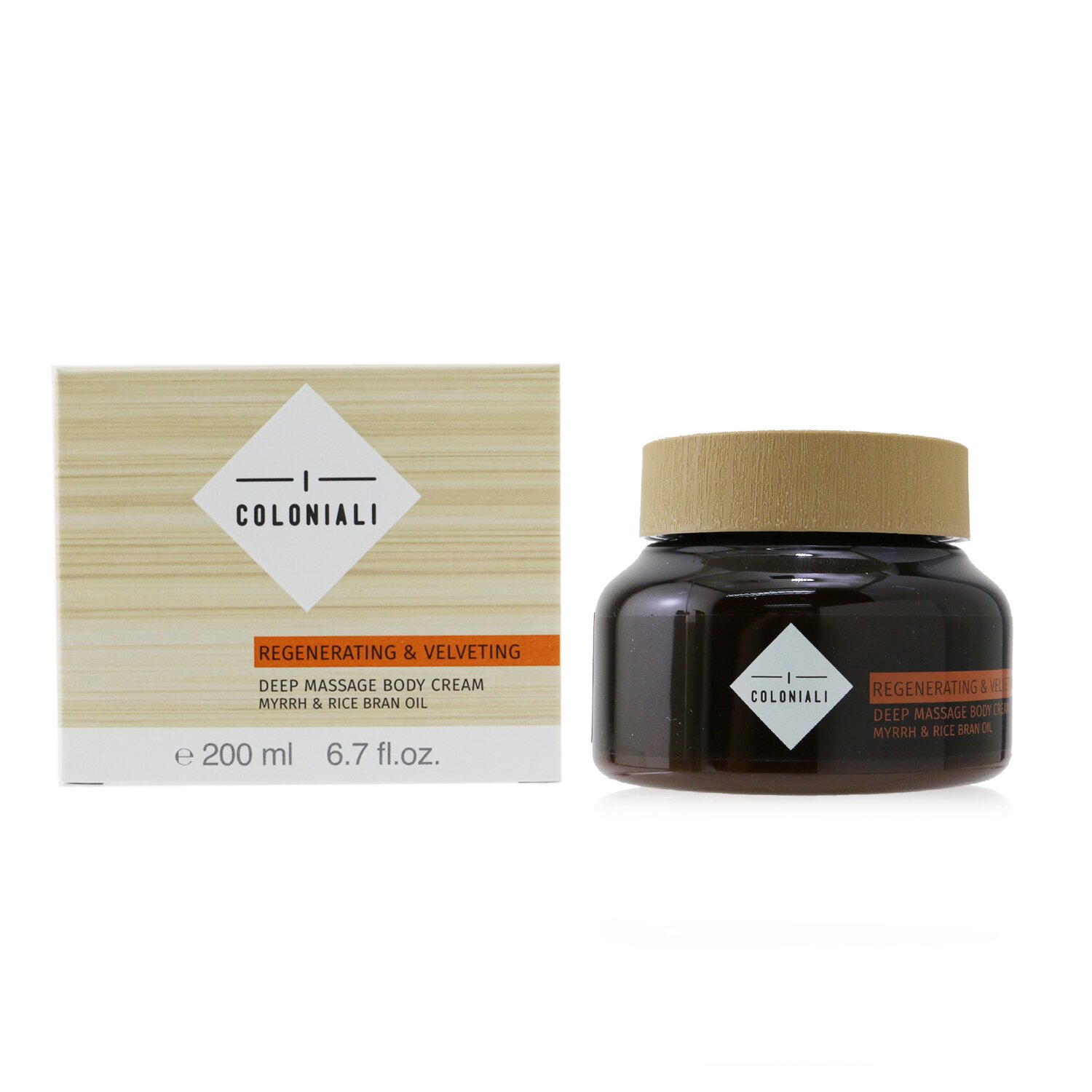 I Coloniali Regenerating & Velveting - Deep Massage Body Cream 200ml/6.7oz