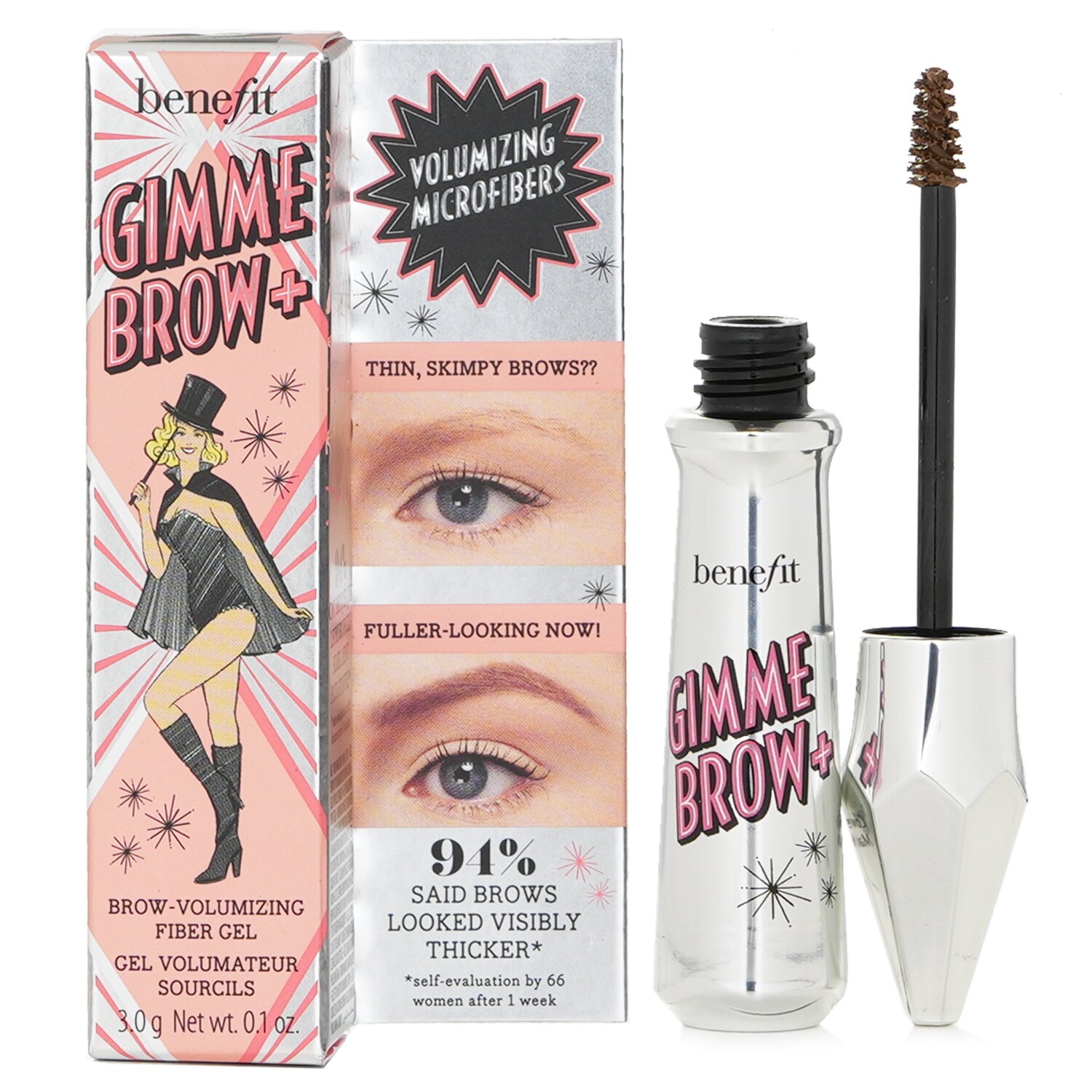 Benefit Gimme Brow+ Volumizing Fiber Gel 3g/0.1oz