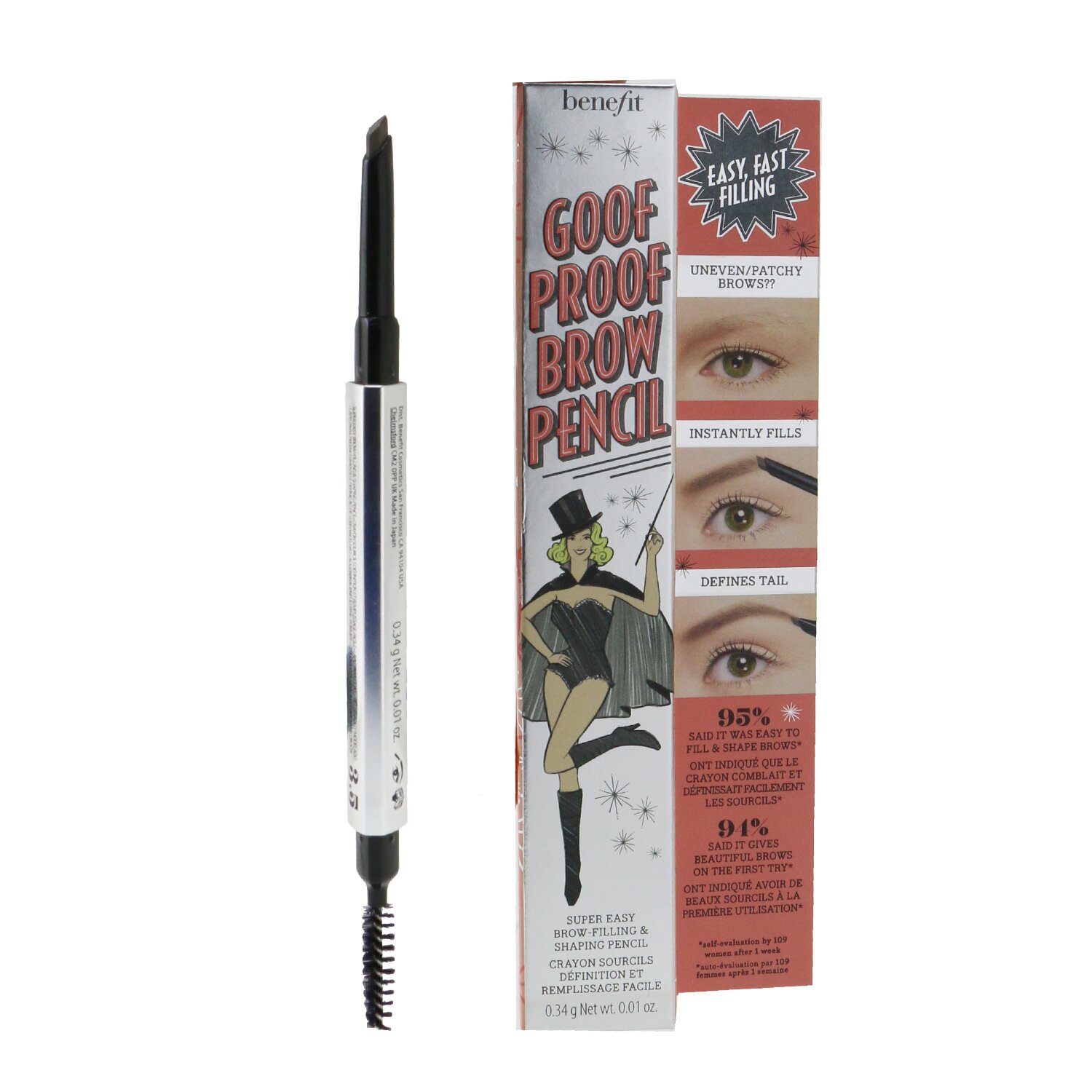 Benefit Goof Proof Brow Pencil 0.34g/0.01oz