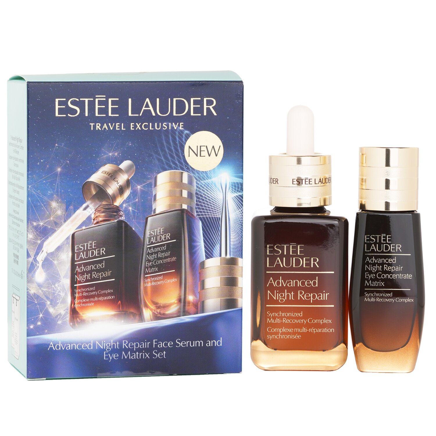 Estee Lauder Advanced Night Repair Set: Synchronized Multi-Recovery Complex  50ml+ Eye Concentrate Matrix 15ml 2pcs