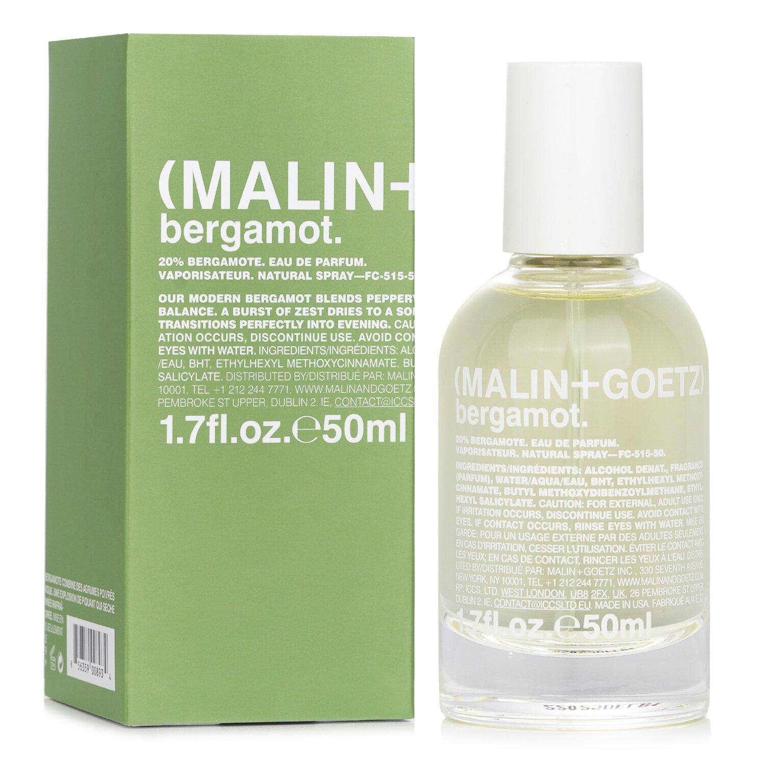 MALIN+GOETZ Bergamot أو دو برفوم سبراي 50ml/1.7oz