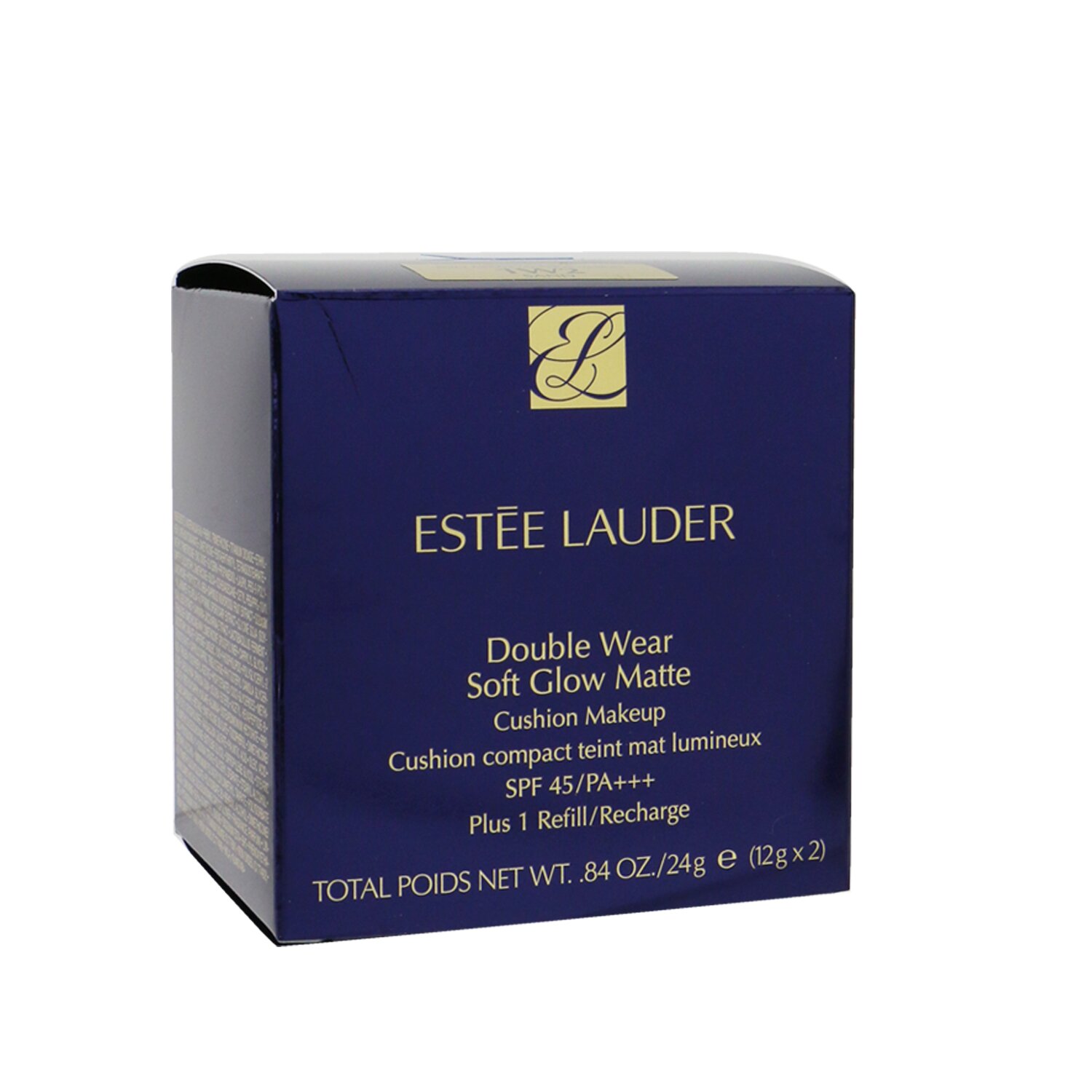 Estee Lauder Double Wear Soft Glow Matte Cushion Makeup SPF 45 With Extra Refill 2x12g/0.42oz