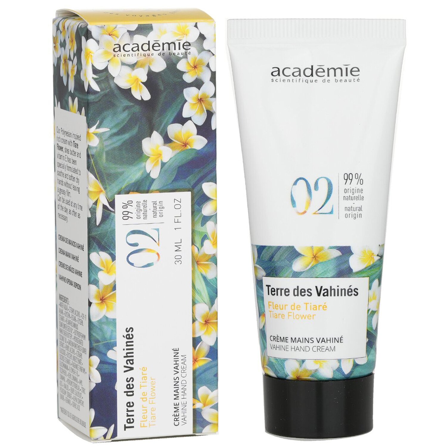 Academie Tiare Flower Vahine kätekreem 30ml/1oz