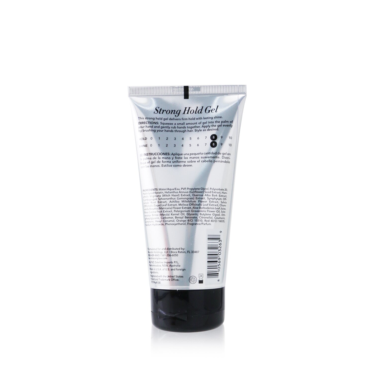 Keratin Complex Strong Hold Gel 148ml/5oz