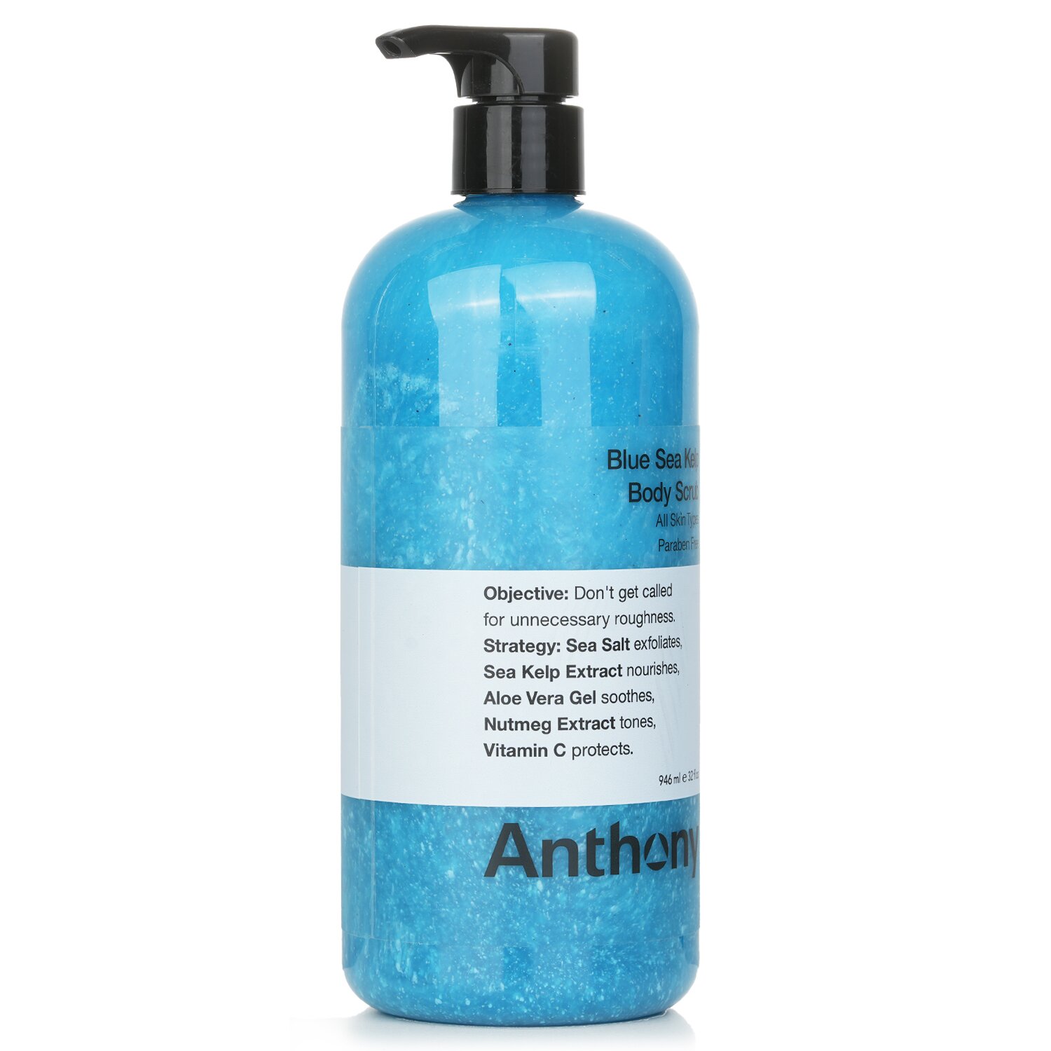 Anthony Logistics For Men Blue Sea Kelp Exfoliante Corporal 946ml/32oz