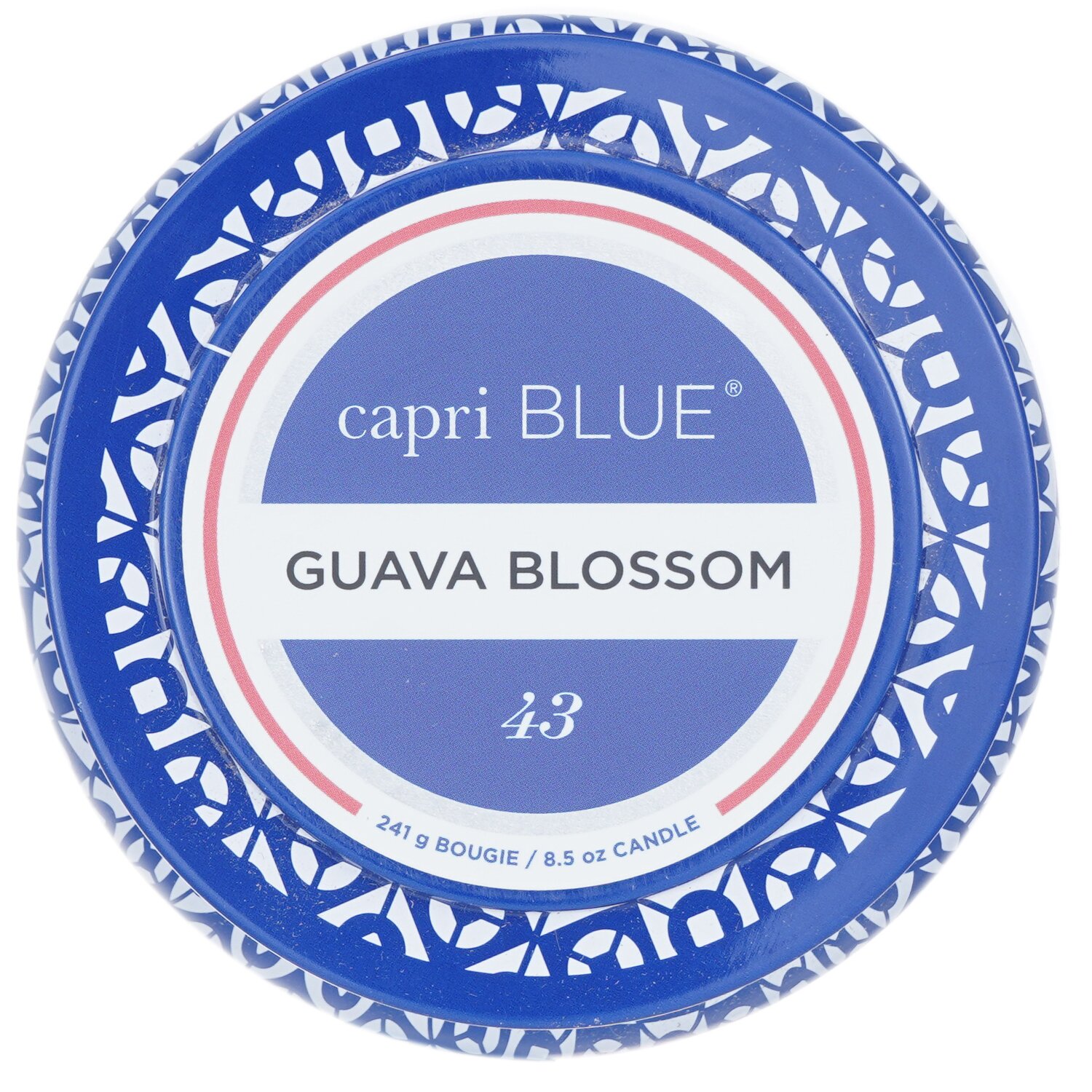 Capri Blue Тенекиена свещ за пътуване - цвят от гуава 241g/8.5oz