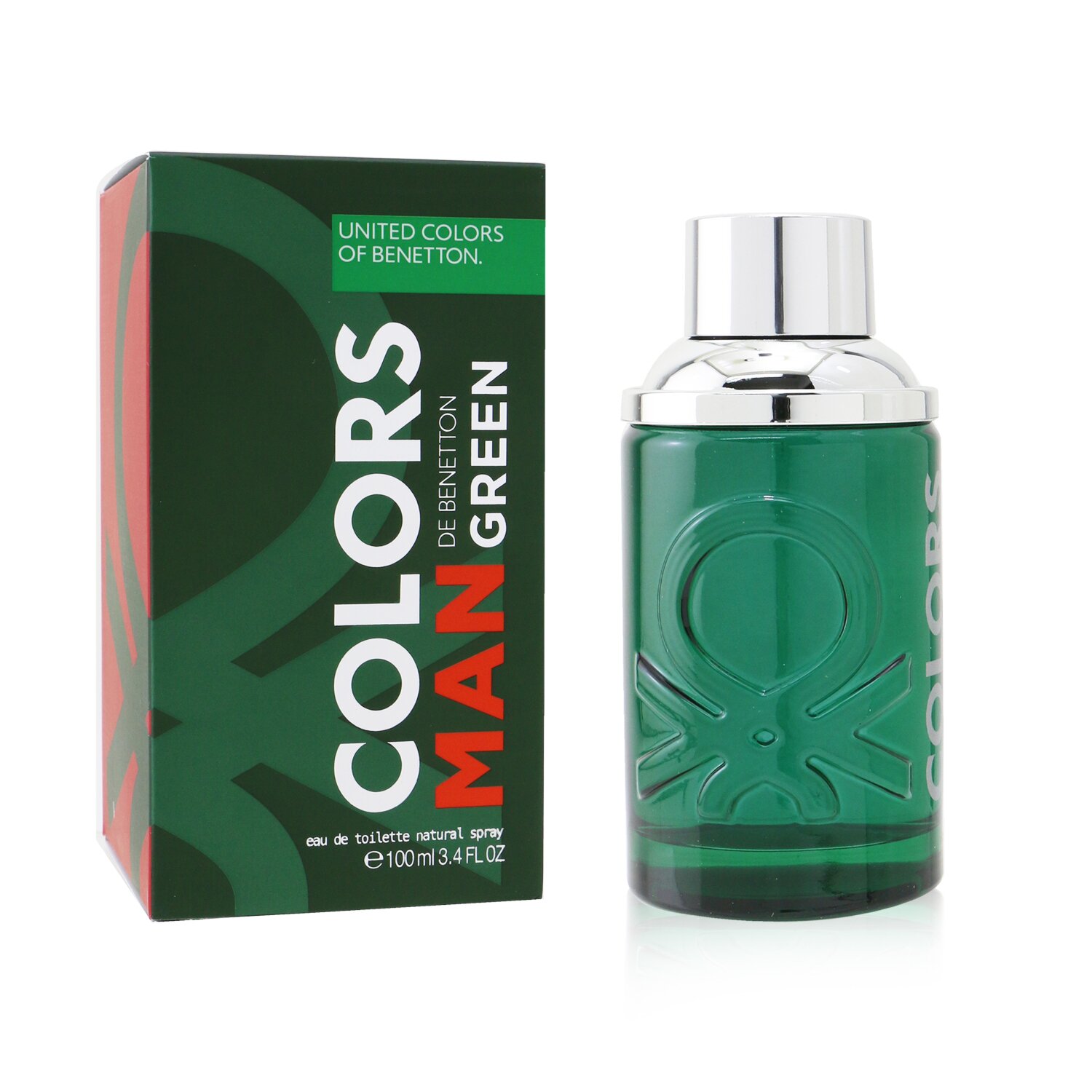 Benetton Colors Green Eau De Toilette Spray 100ml/3.4oz