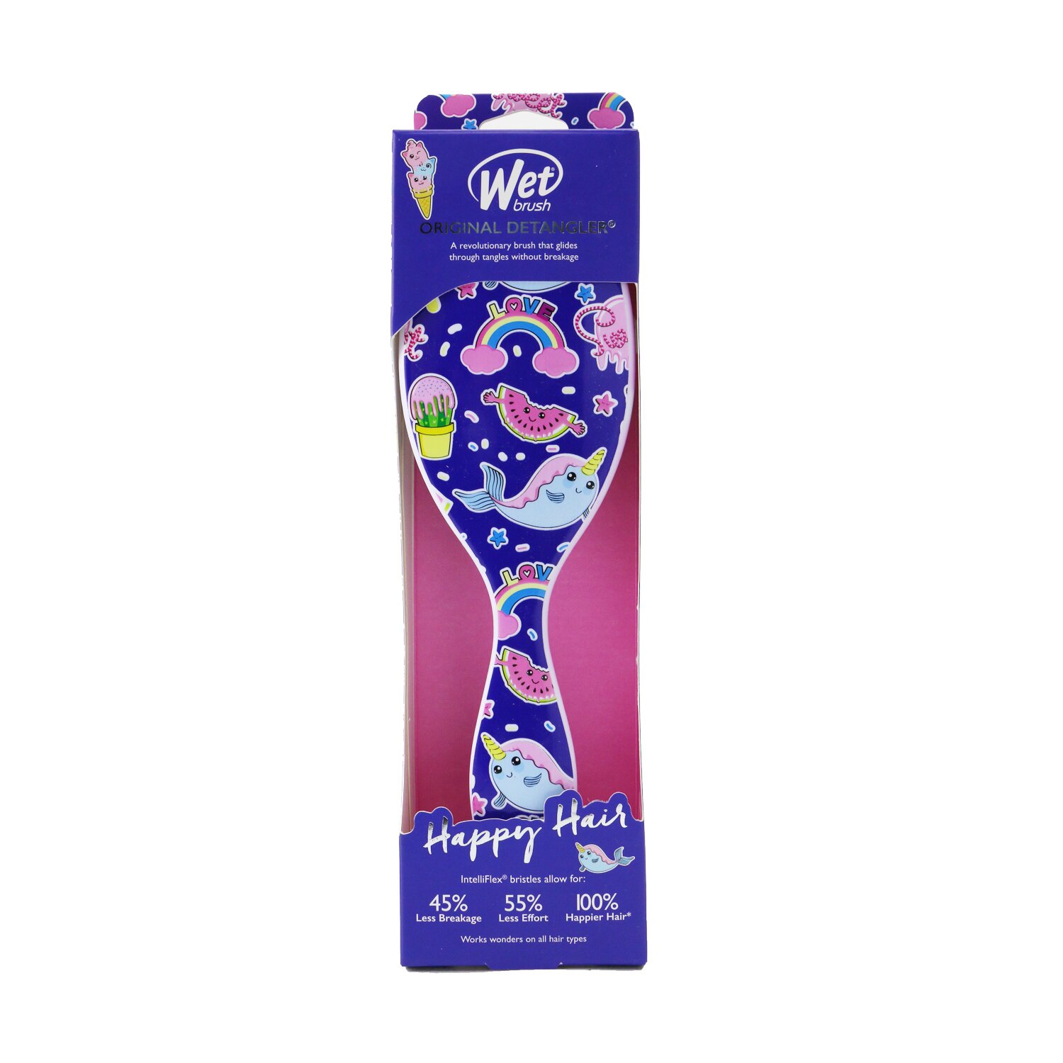 Wet Brush Original Detangler Happy Hair 1pc