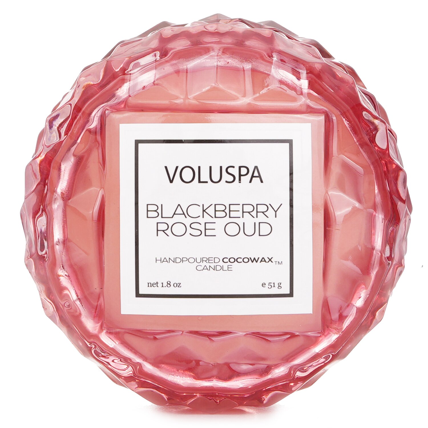 Voluspa Macaron Candle - Blackberry Rose Oud 51g/1.8oz