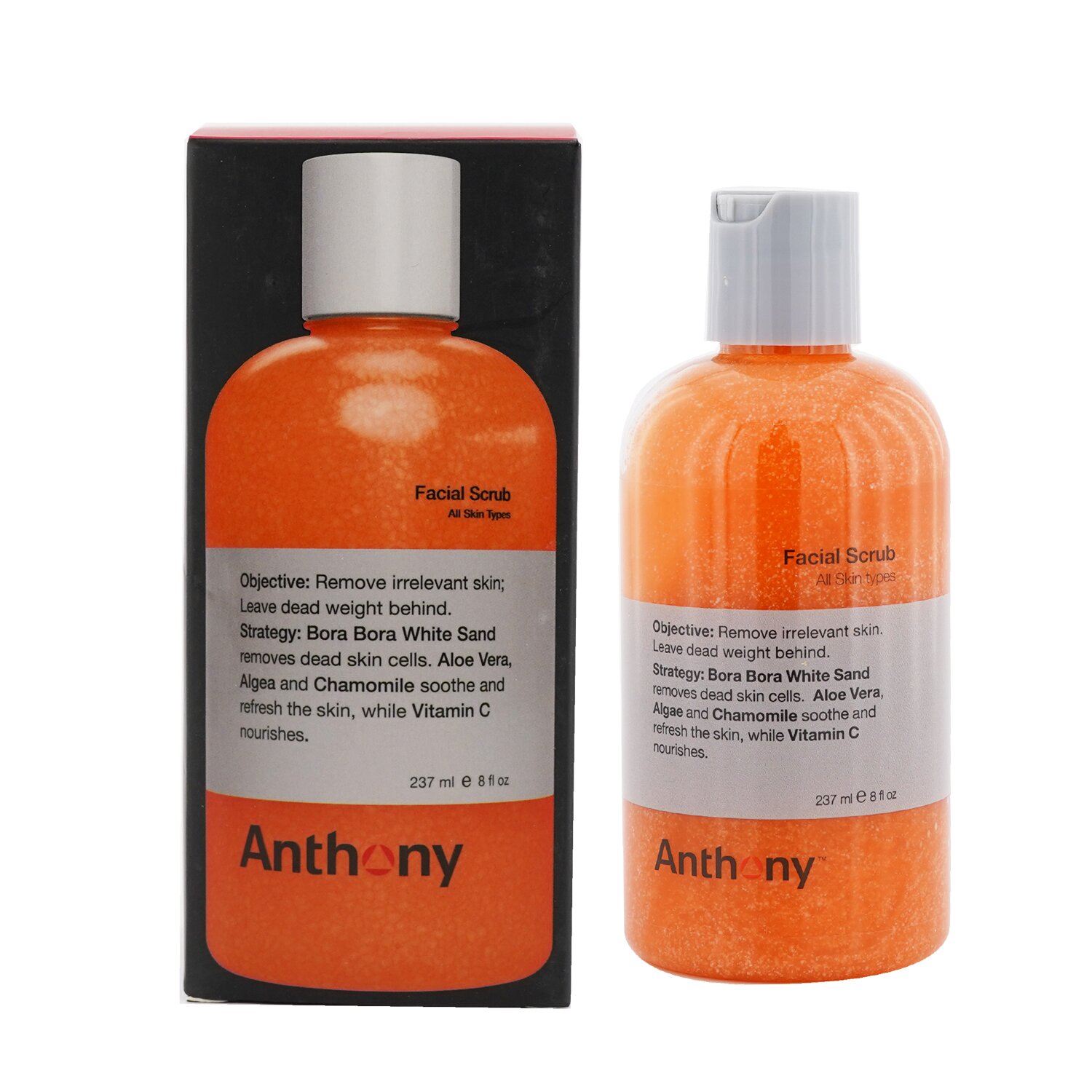 Anthony Logistics For Men Facial Scrub (Bottle) (Box Slightly Damaged) 237ml/8oz