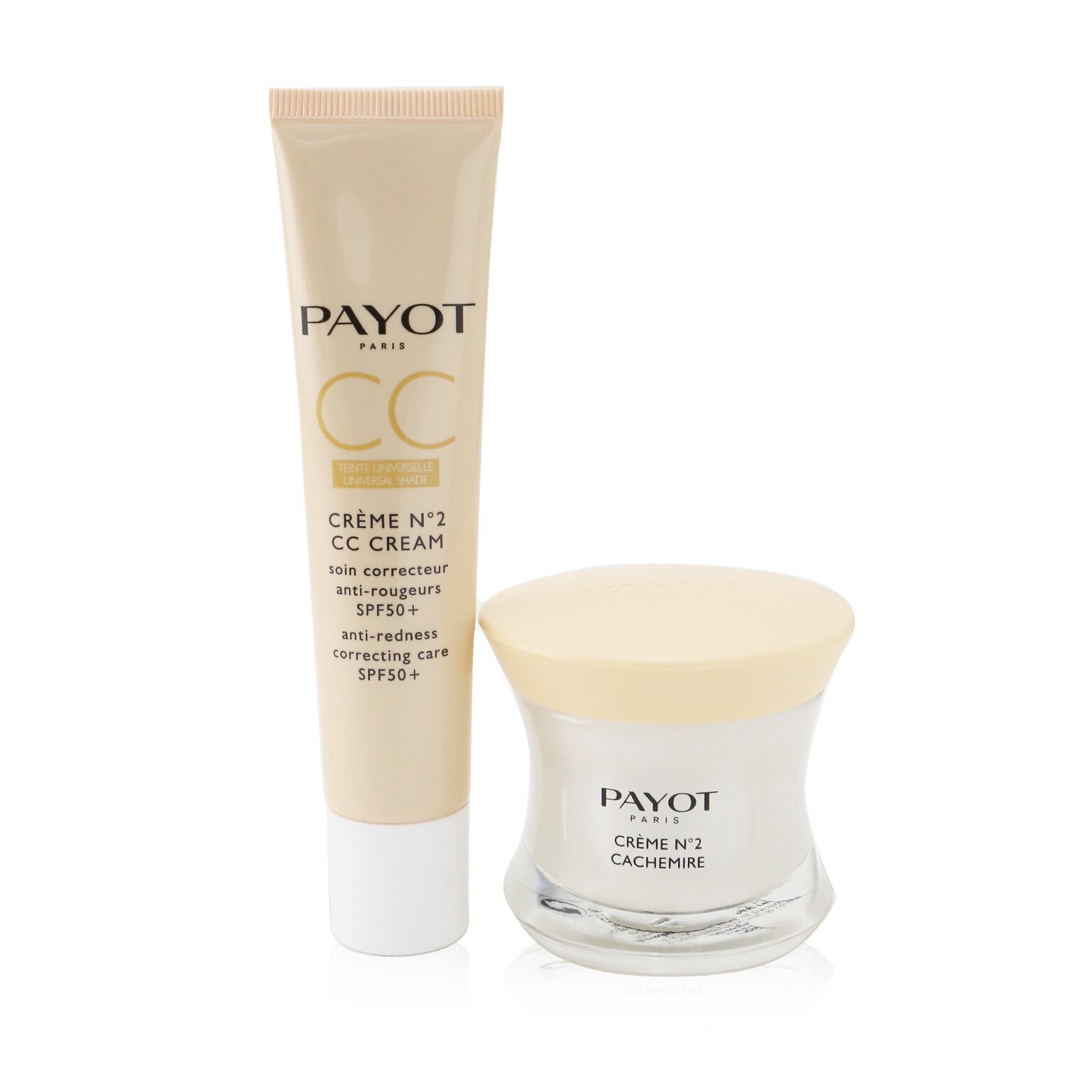 Payot Creme N°2 2-Pieces Set: Moisturizer 50ml + CC Cream SPF 50+ 40ml 2pcs